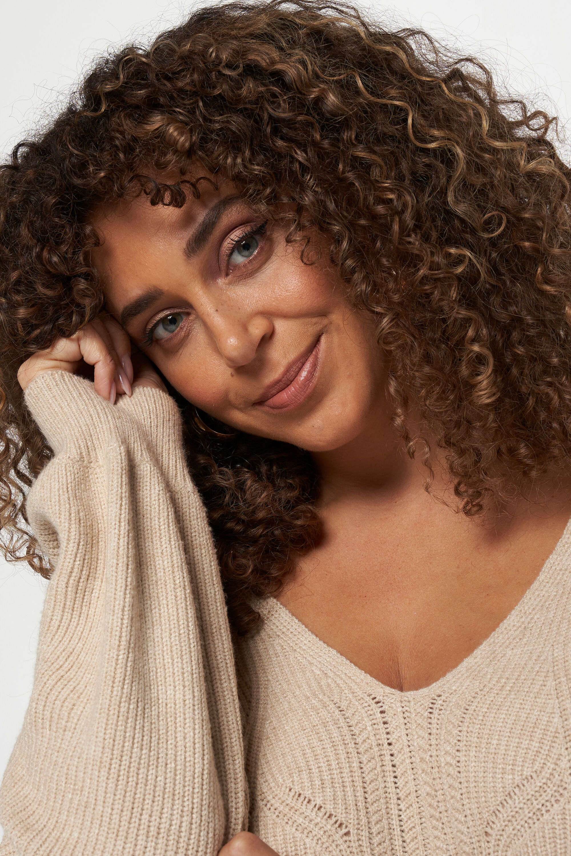 Trui met v-hals image number 4