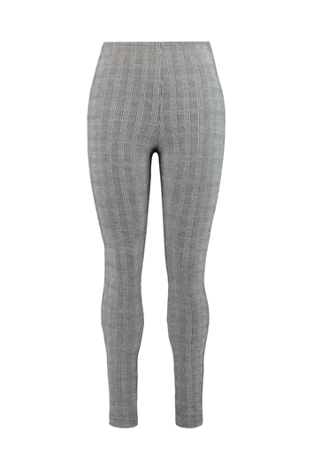 Legging met geruite print