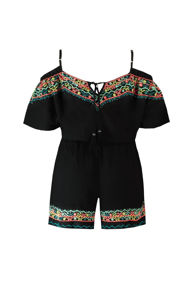 Playsuit met open schouders image number 2