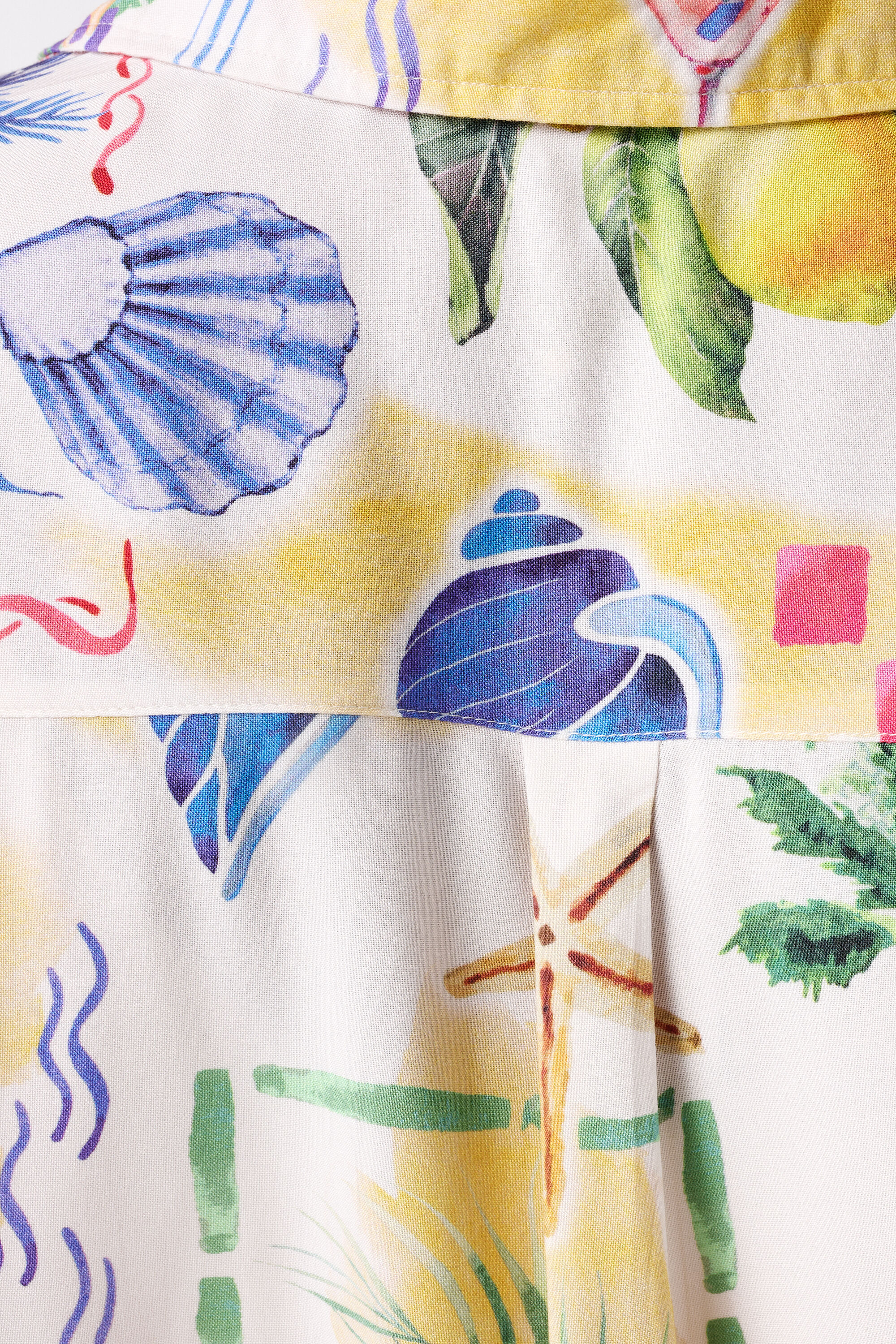 Blouse met tropische print image number 6