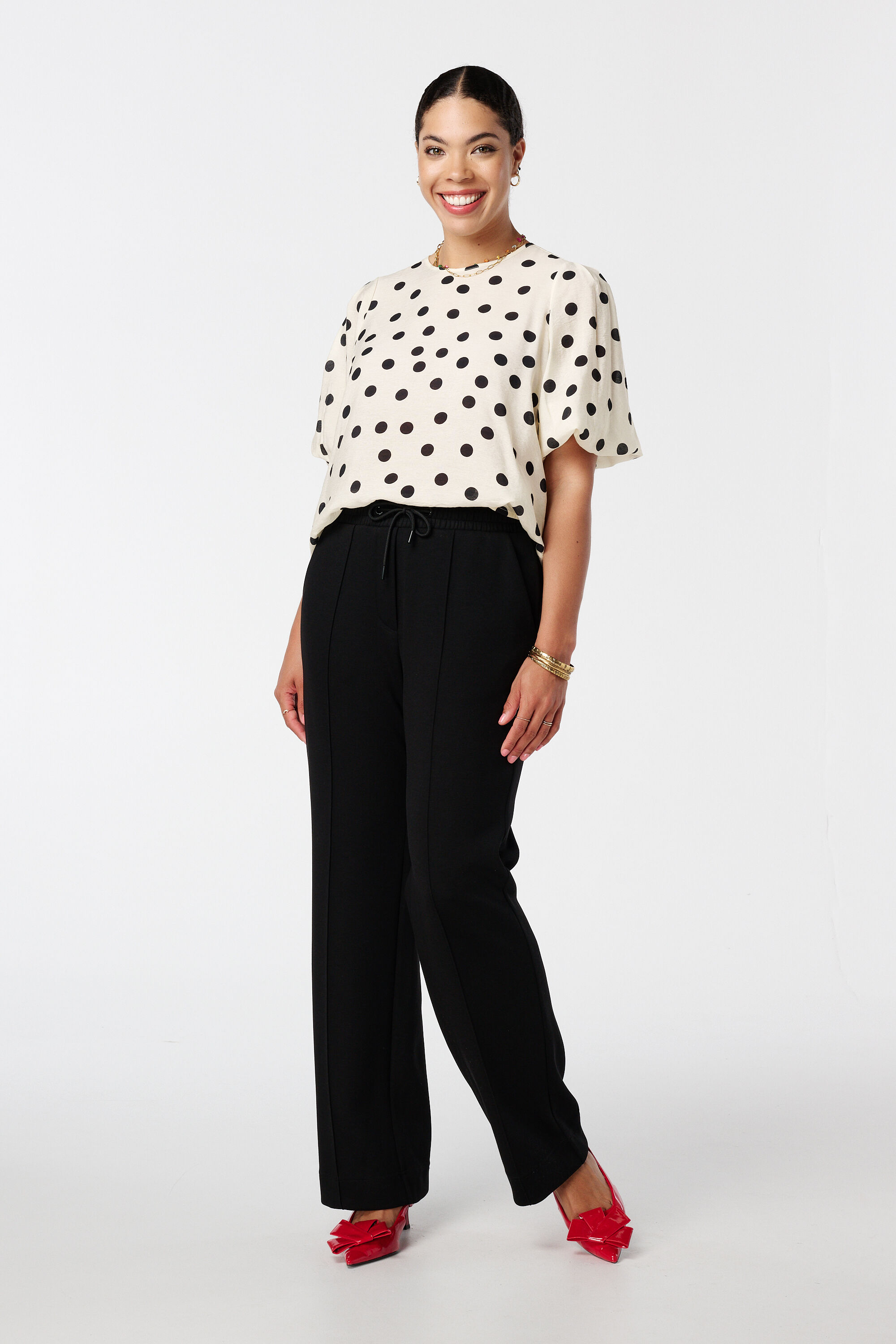 Blouse met stippen image number 5