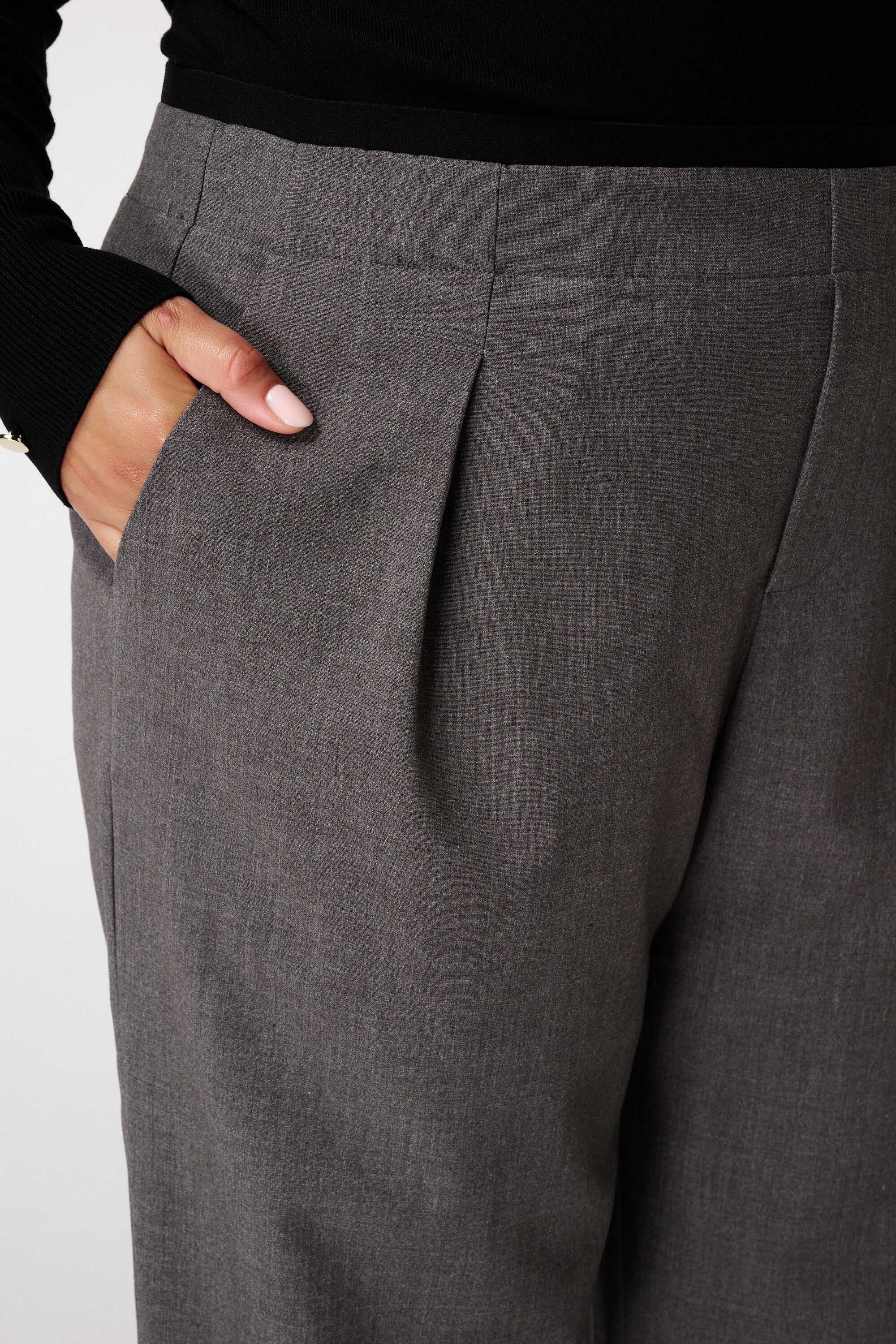 Wide-leg pantalon image number 4