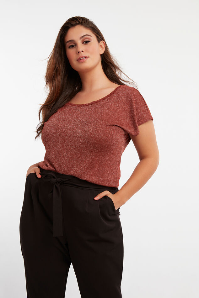 Top met lurex image number 0