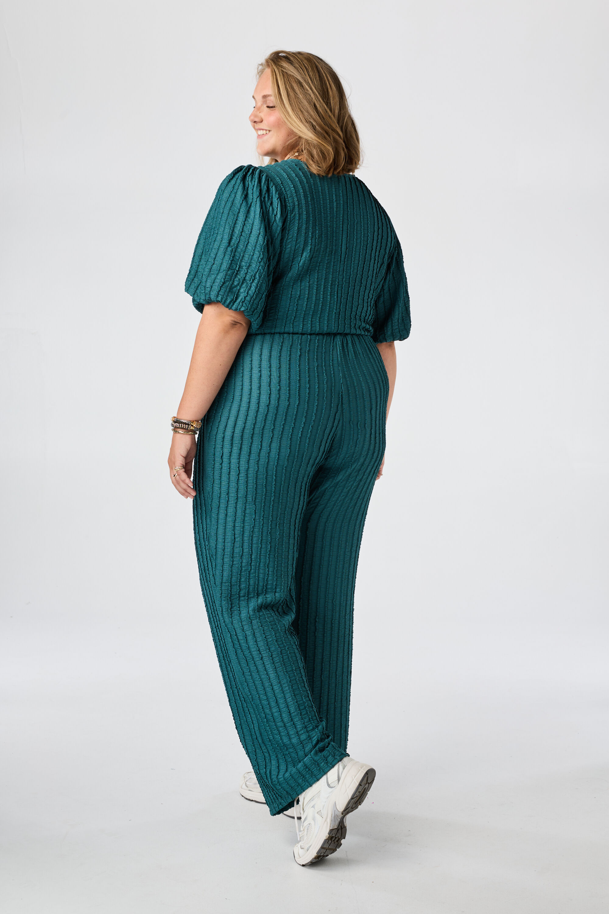Broek met elastische taille image number 3