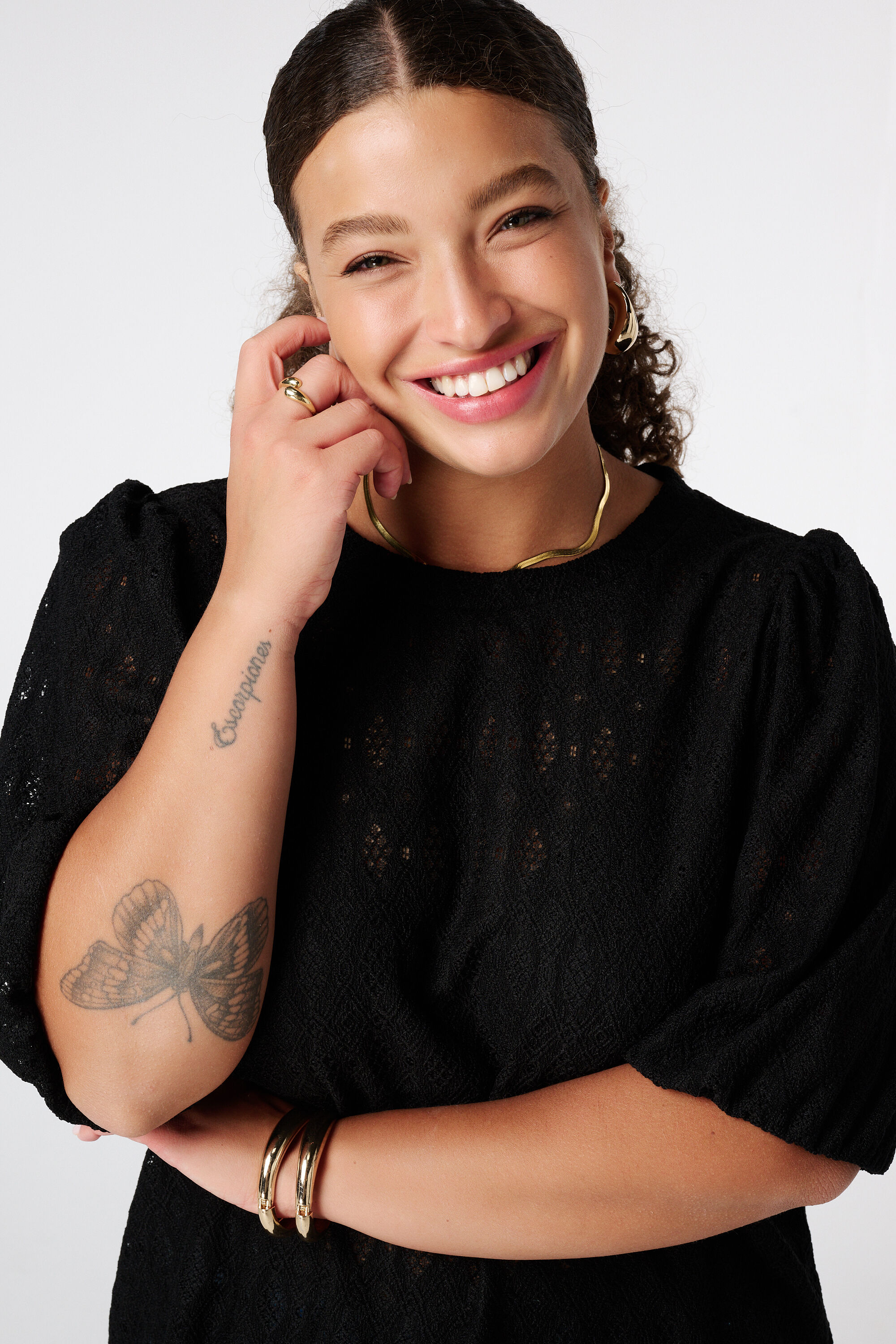 Top met kant image number 4