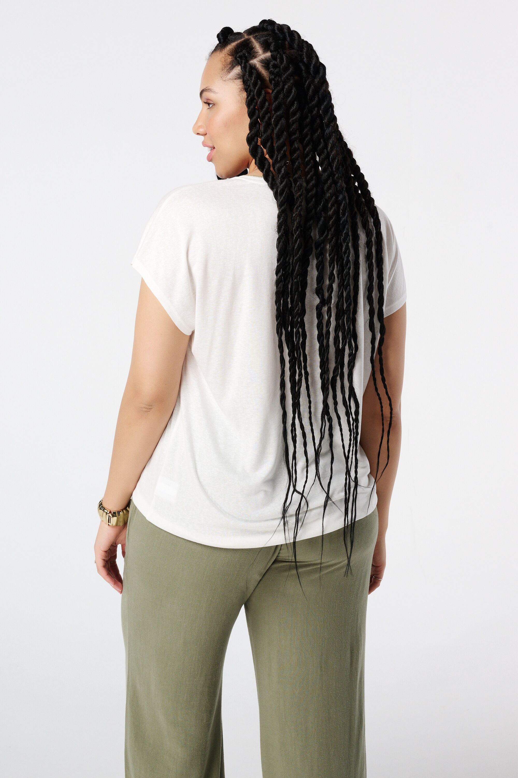 Top met strikkoord image number 3