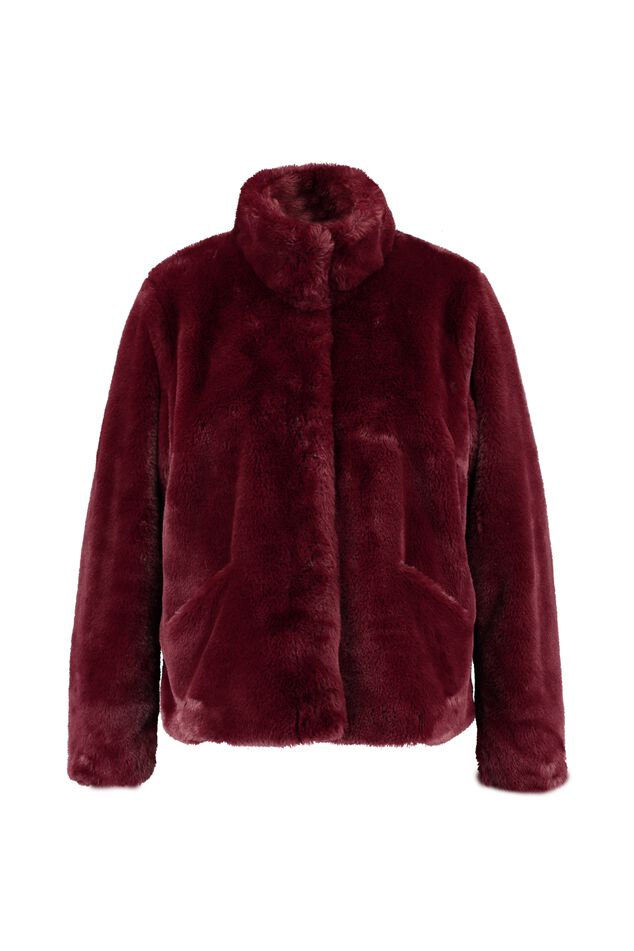 Fake fur jas image number 1