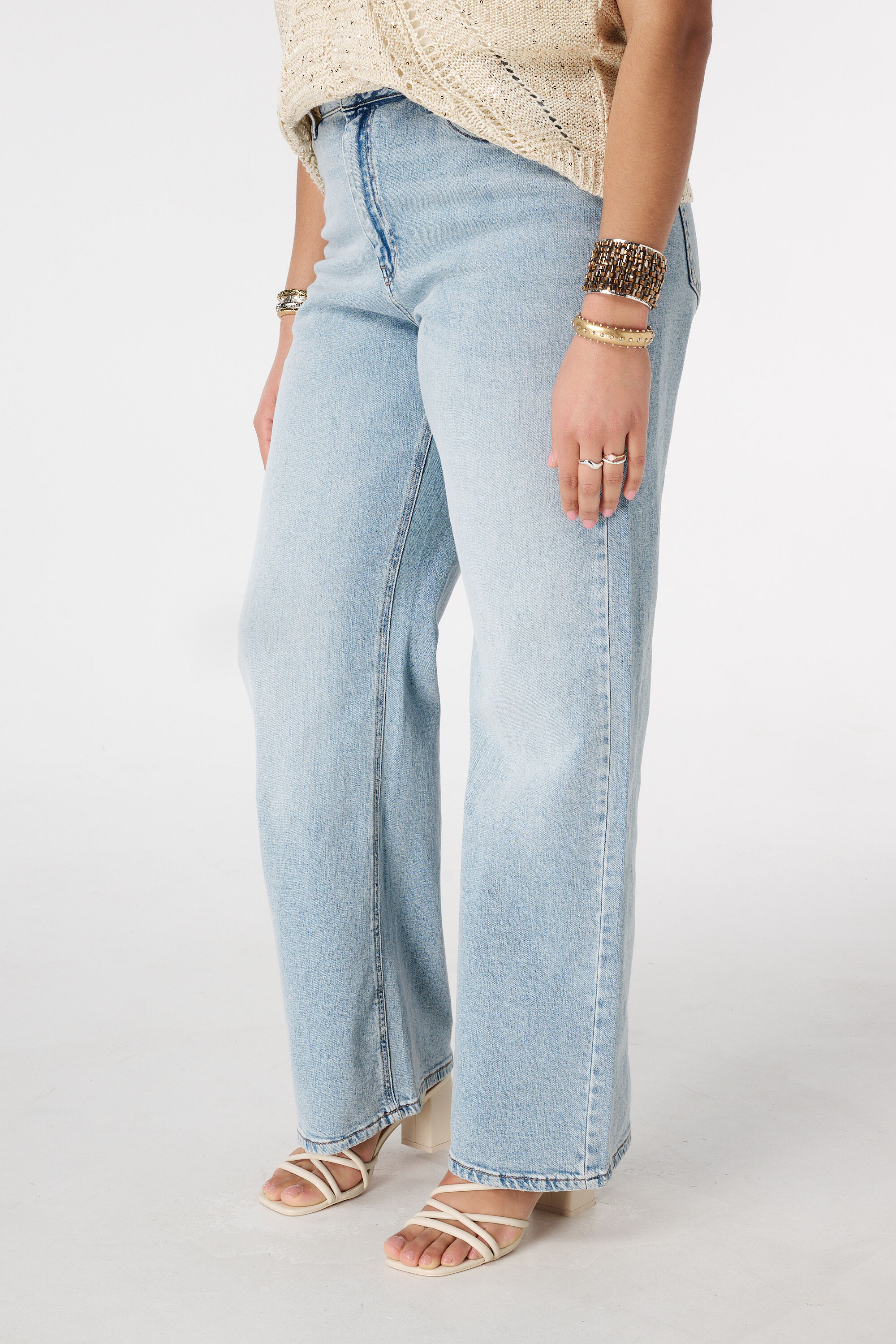 Wide leg jeans IVY Lengtemaat 34 image number 5