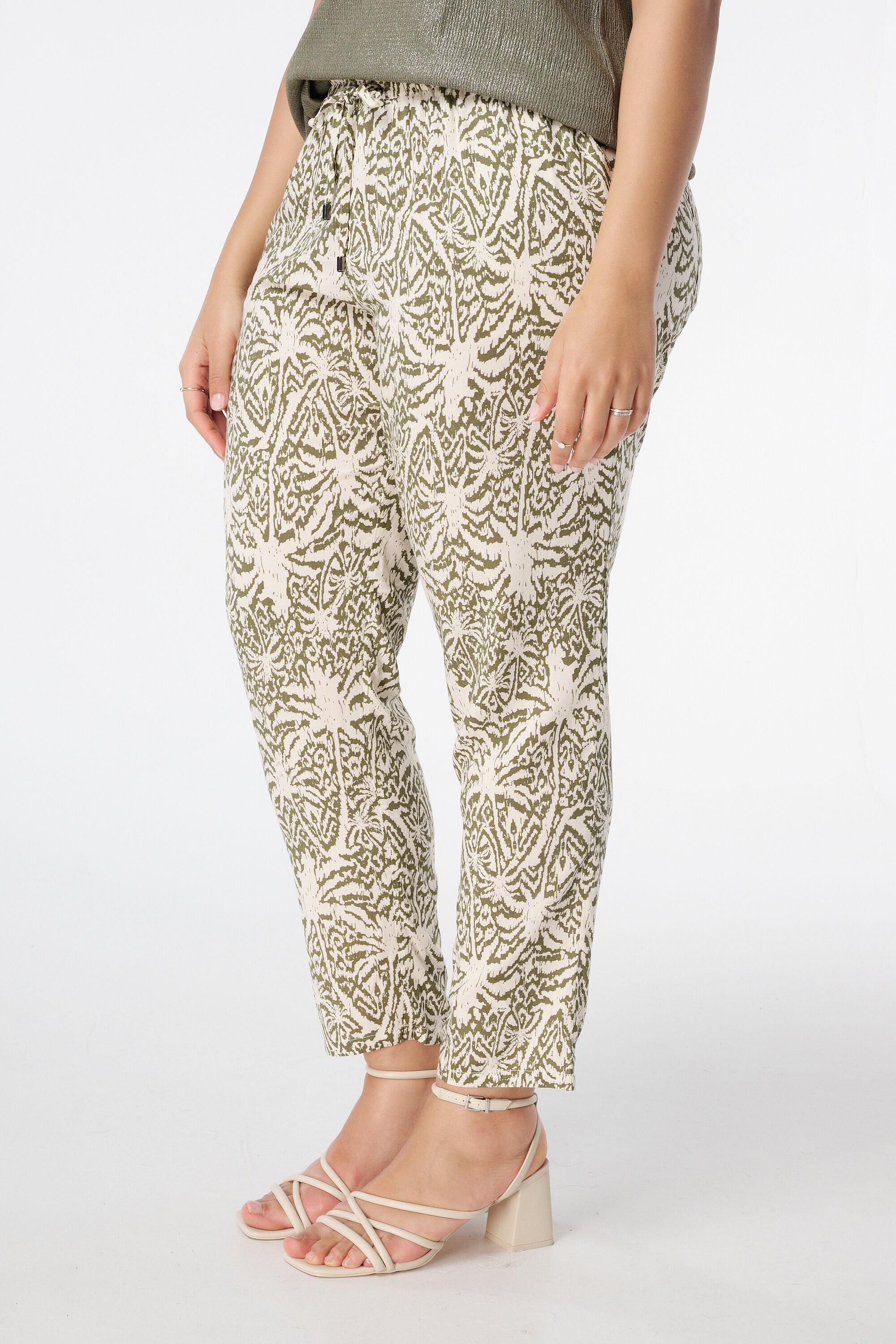 Comfy broek met strikkoord image number 5