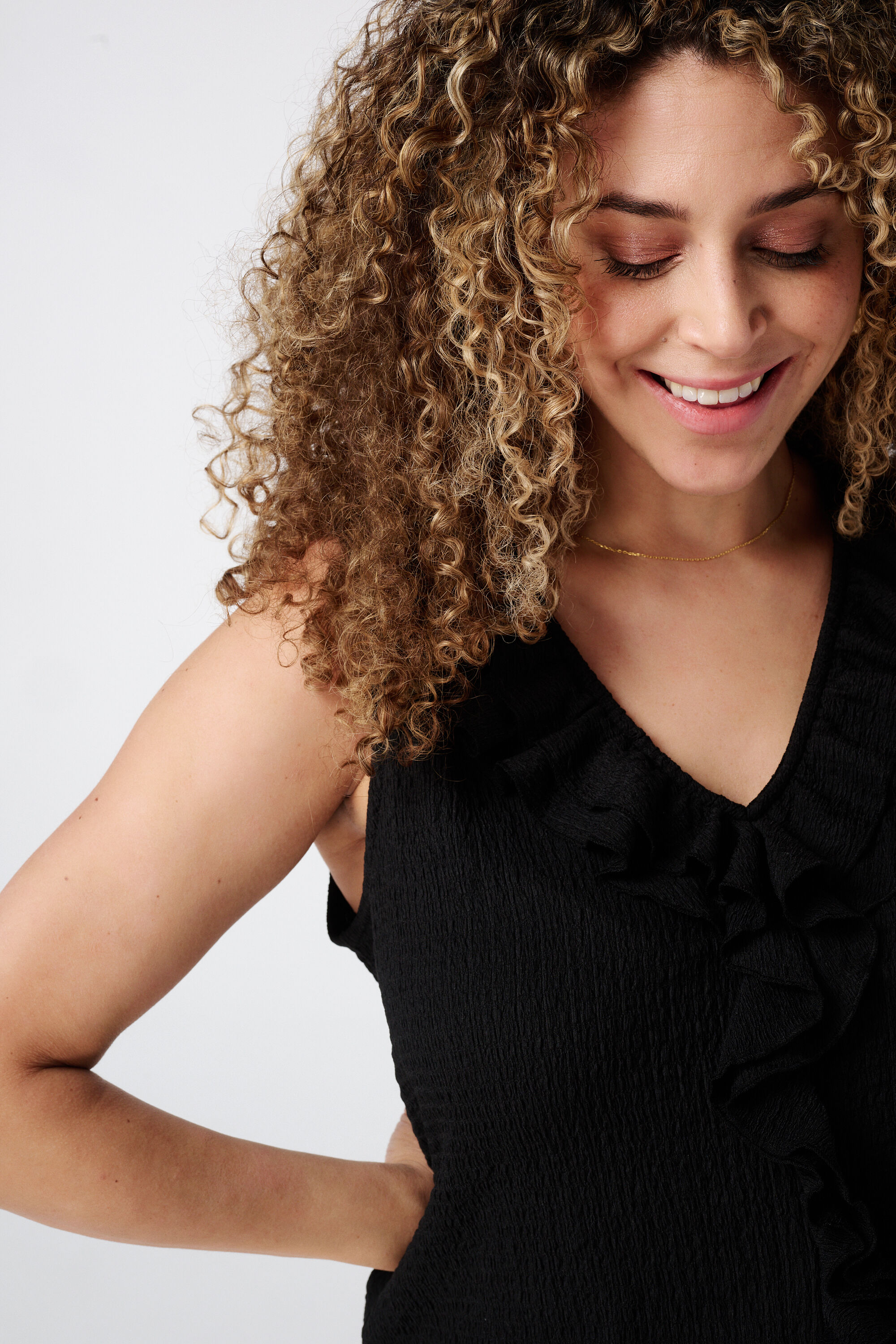 Top met volant details image number 4