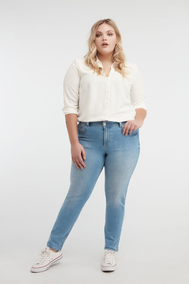 Loose leg jeans ROSE image number 0