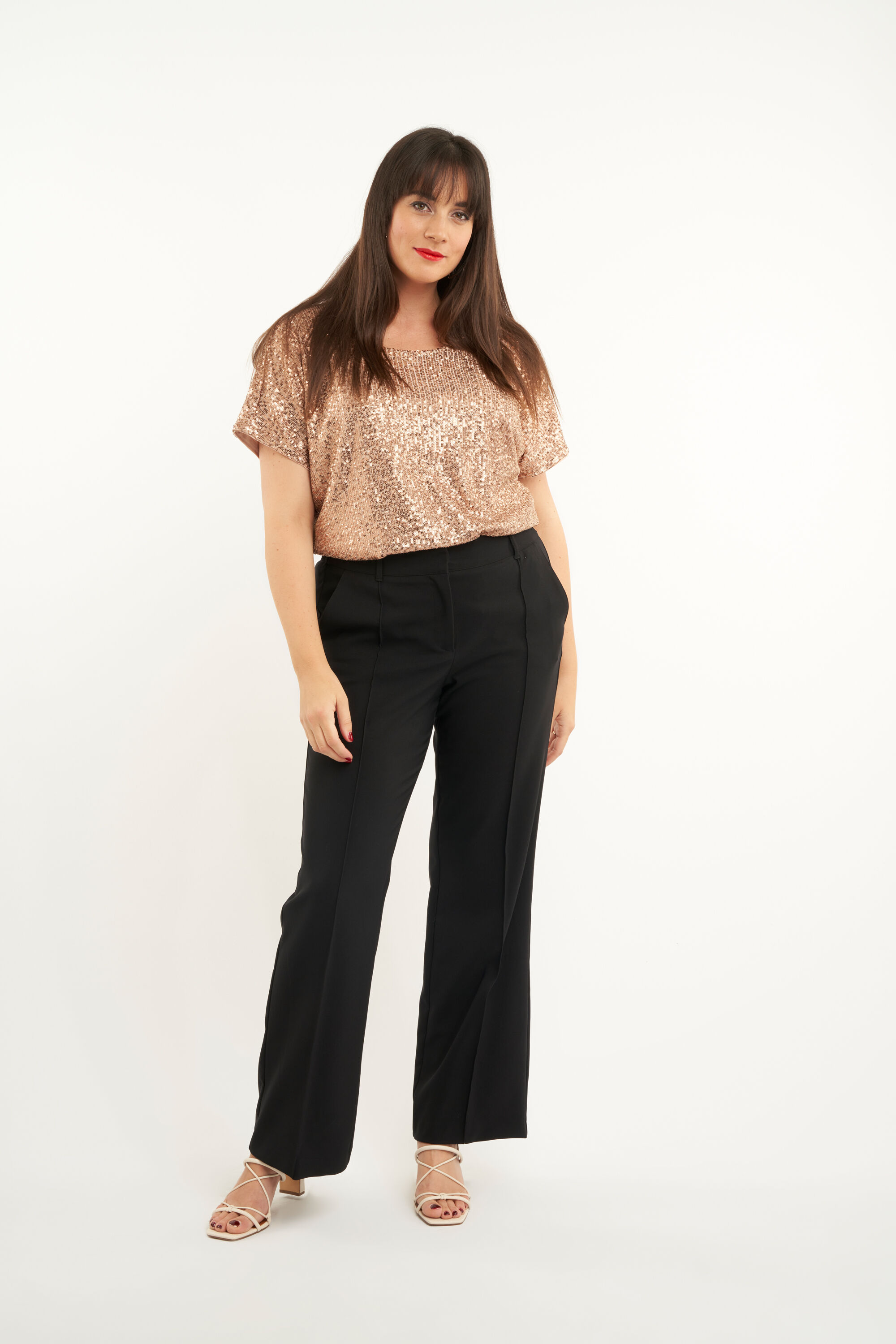 Wijdvallende pantalon image number 5