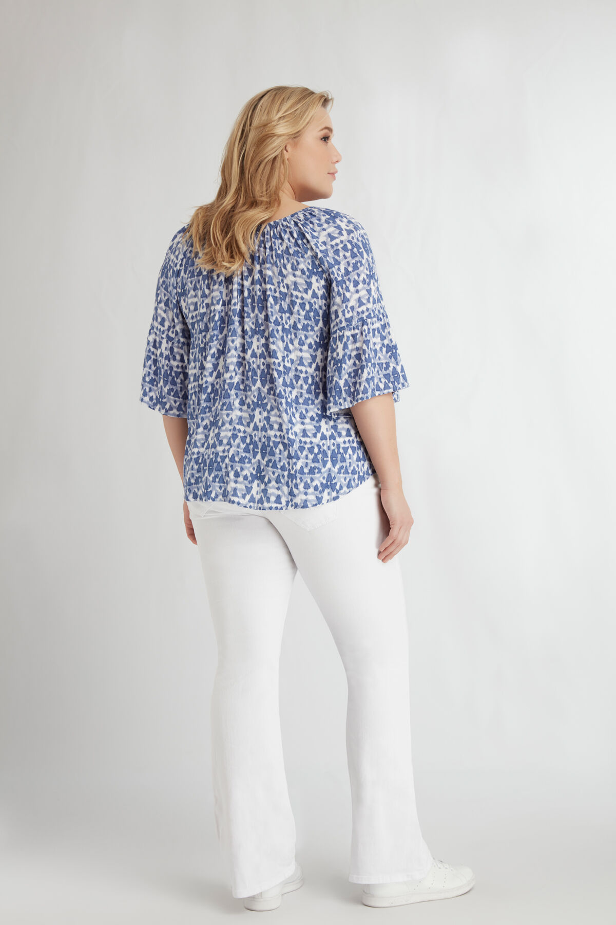 Blouse met klokmouw image number 4