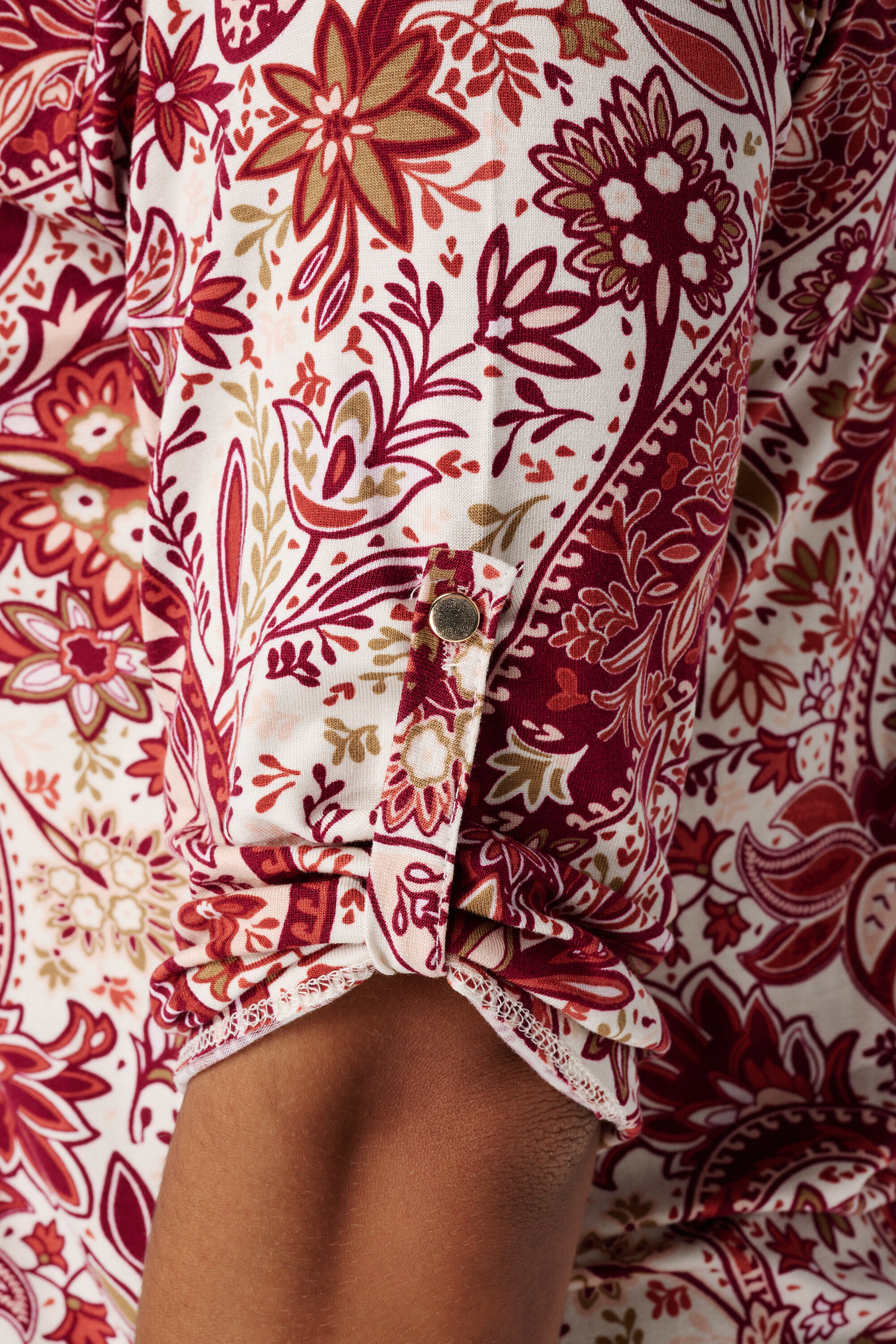Top met print image number 6
