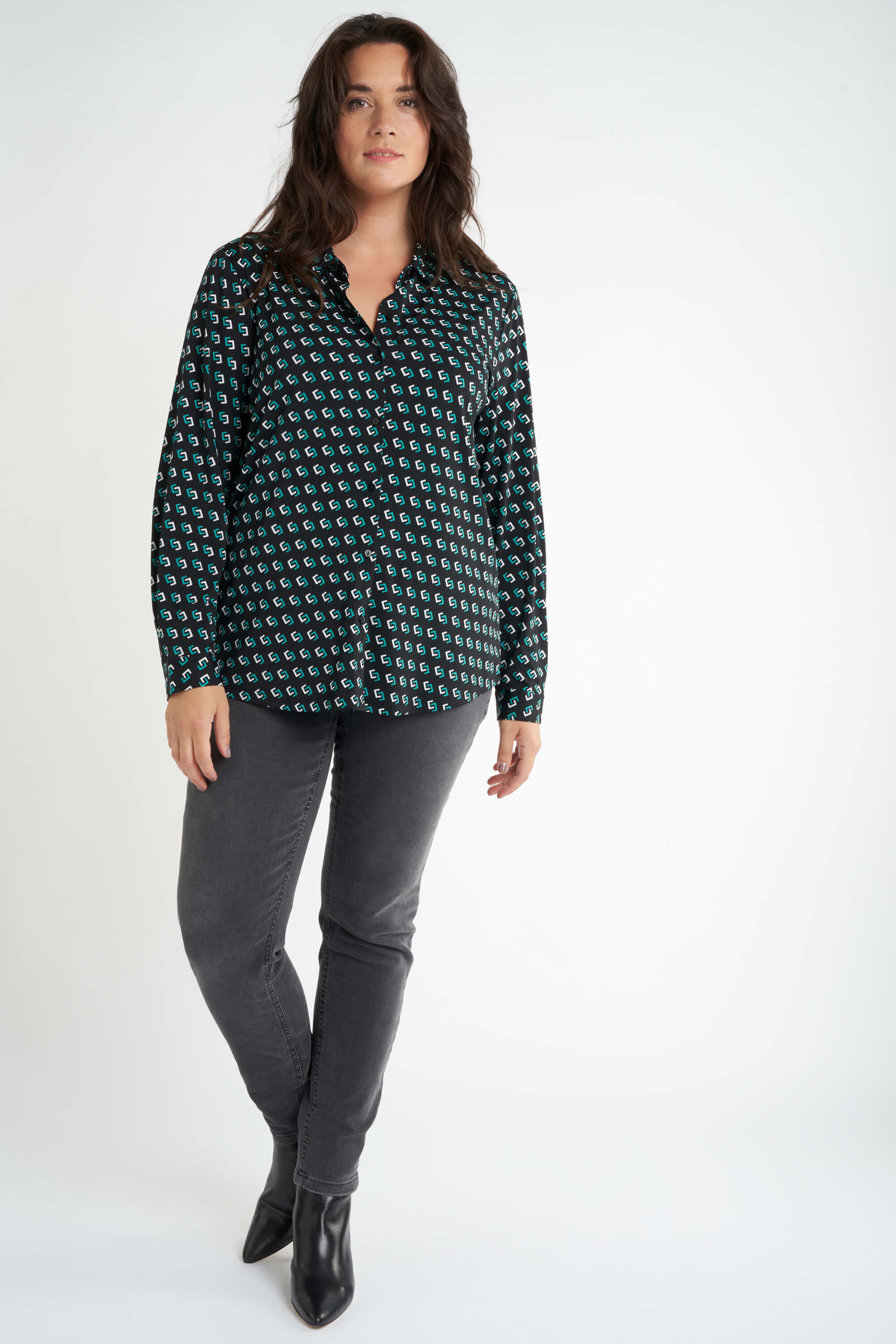 Blouse met print image number 5