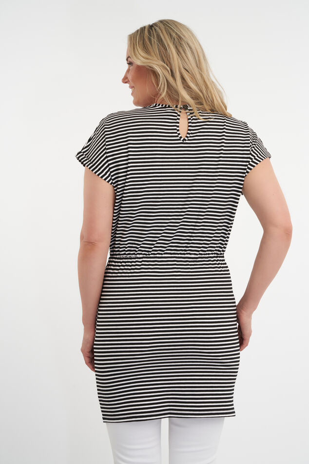 Lange tuniek met rijgdetail image number 4