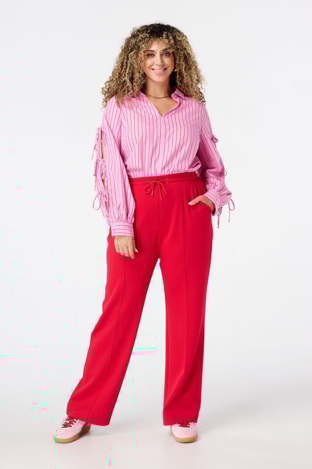 Blouse met strikdetail image number 5