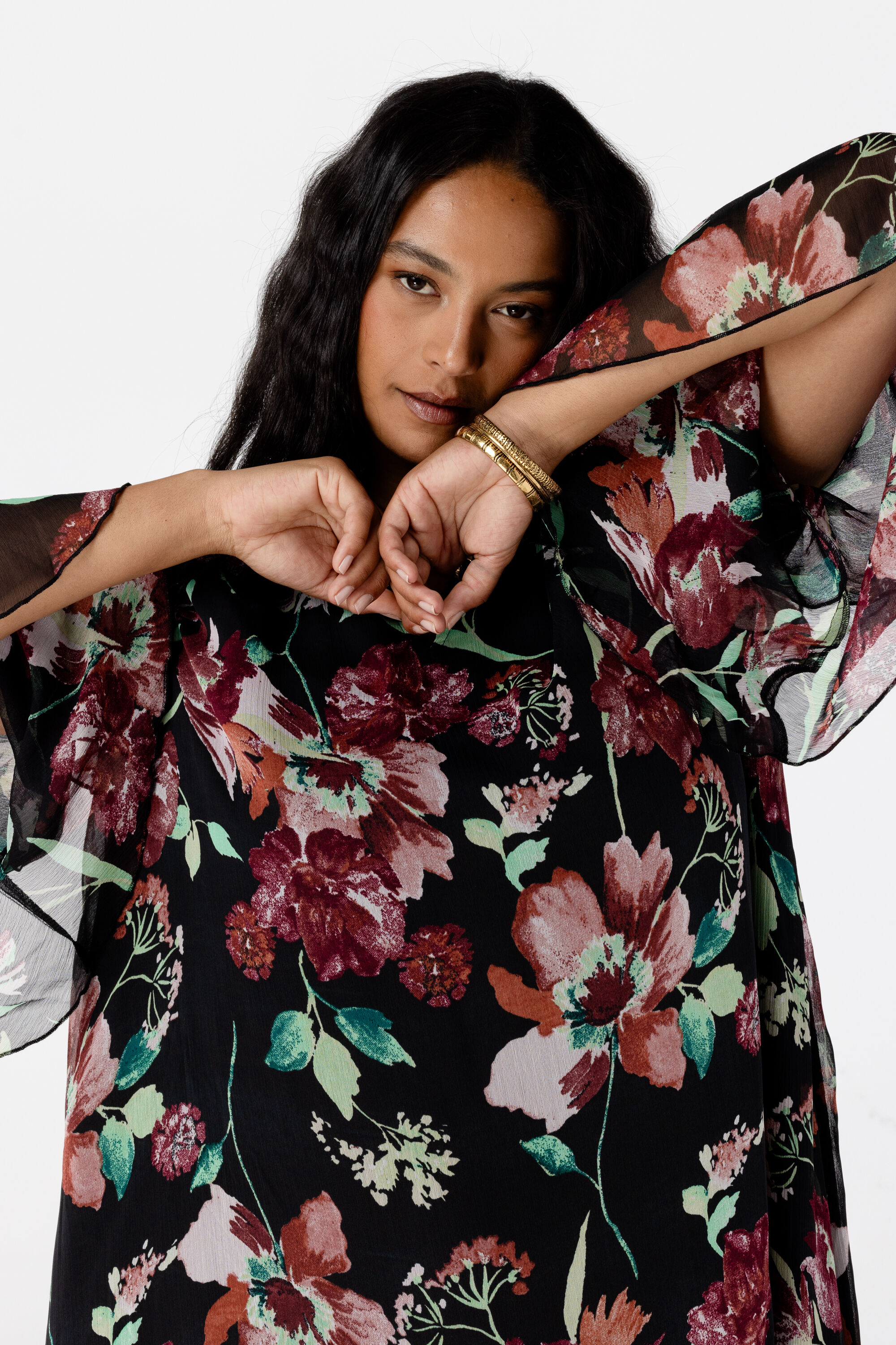 Jurk met print image number 4