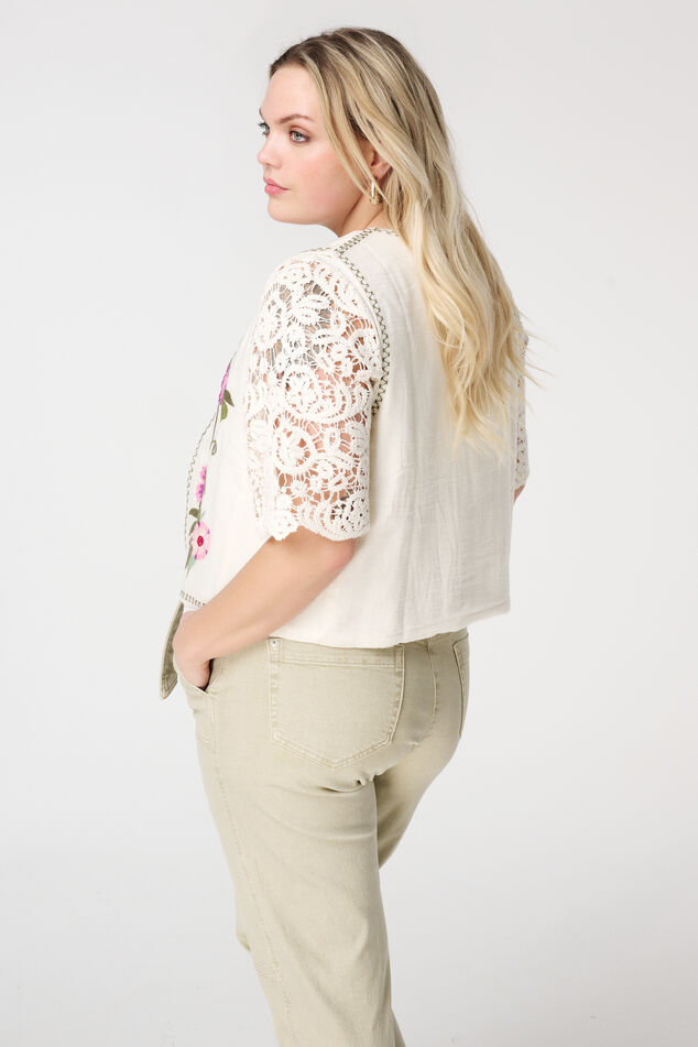 Gilet met borduursels  image number 3