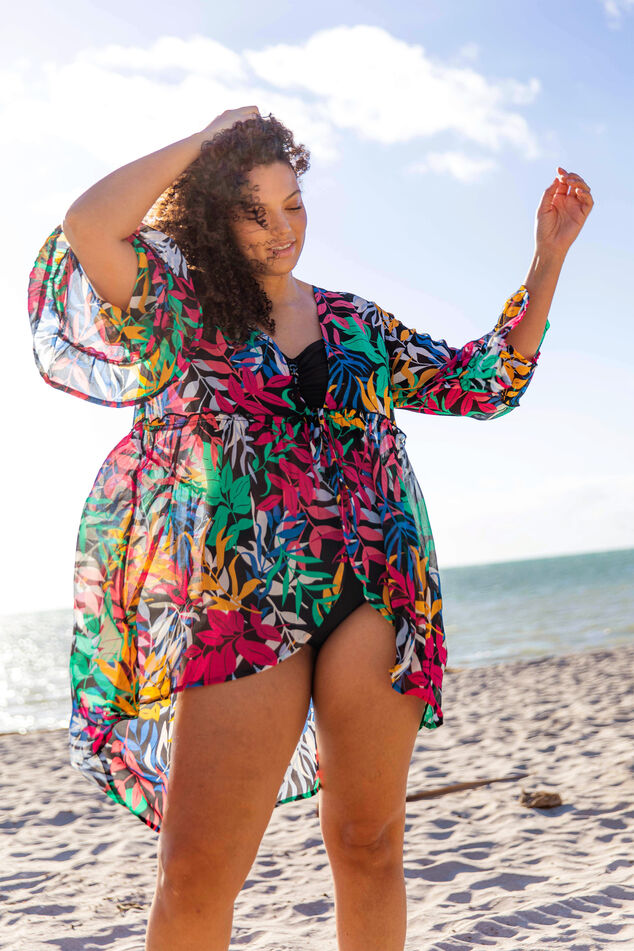 Kimono met print image number 0