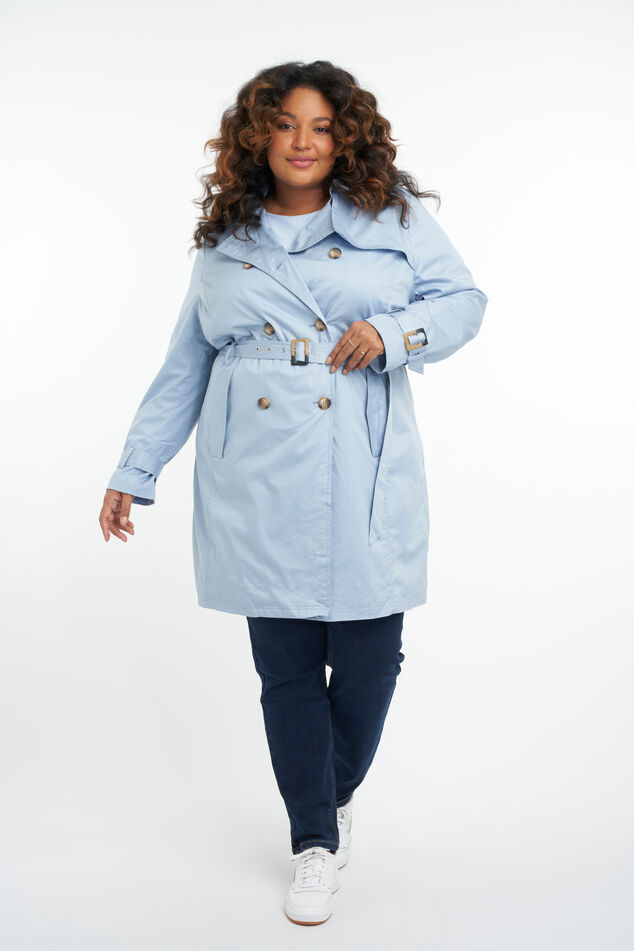 Lange trenchcoat image number 0