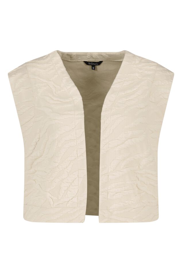 Jacquard gilet  image number 2