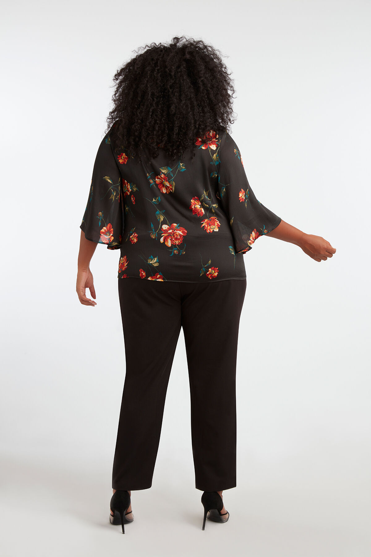 Blouse met wijde mouwen image number 5