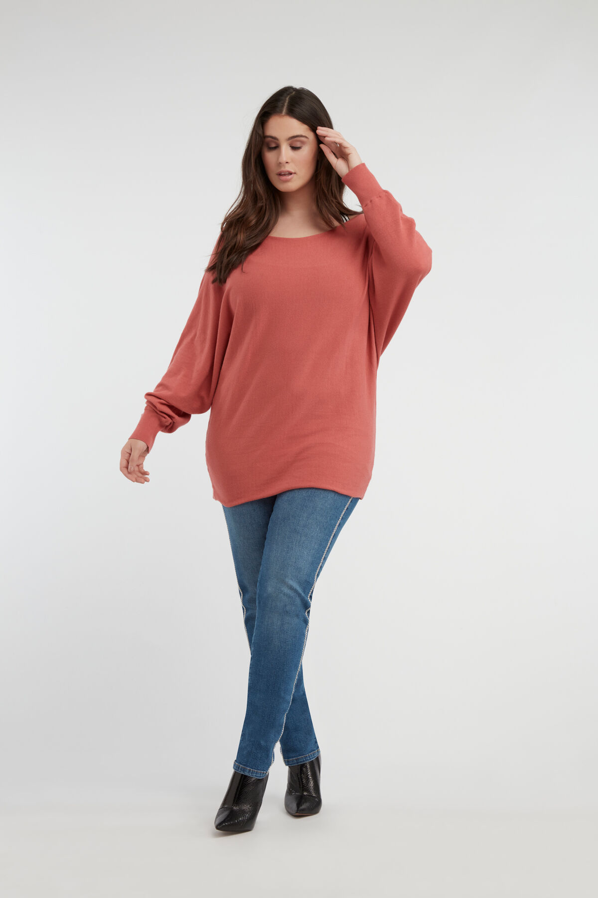 Trui met vleermuismouwen image number 3