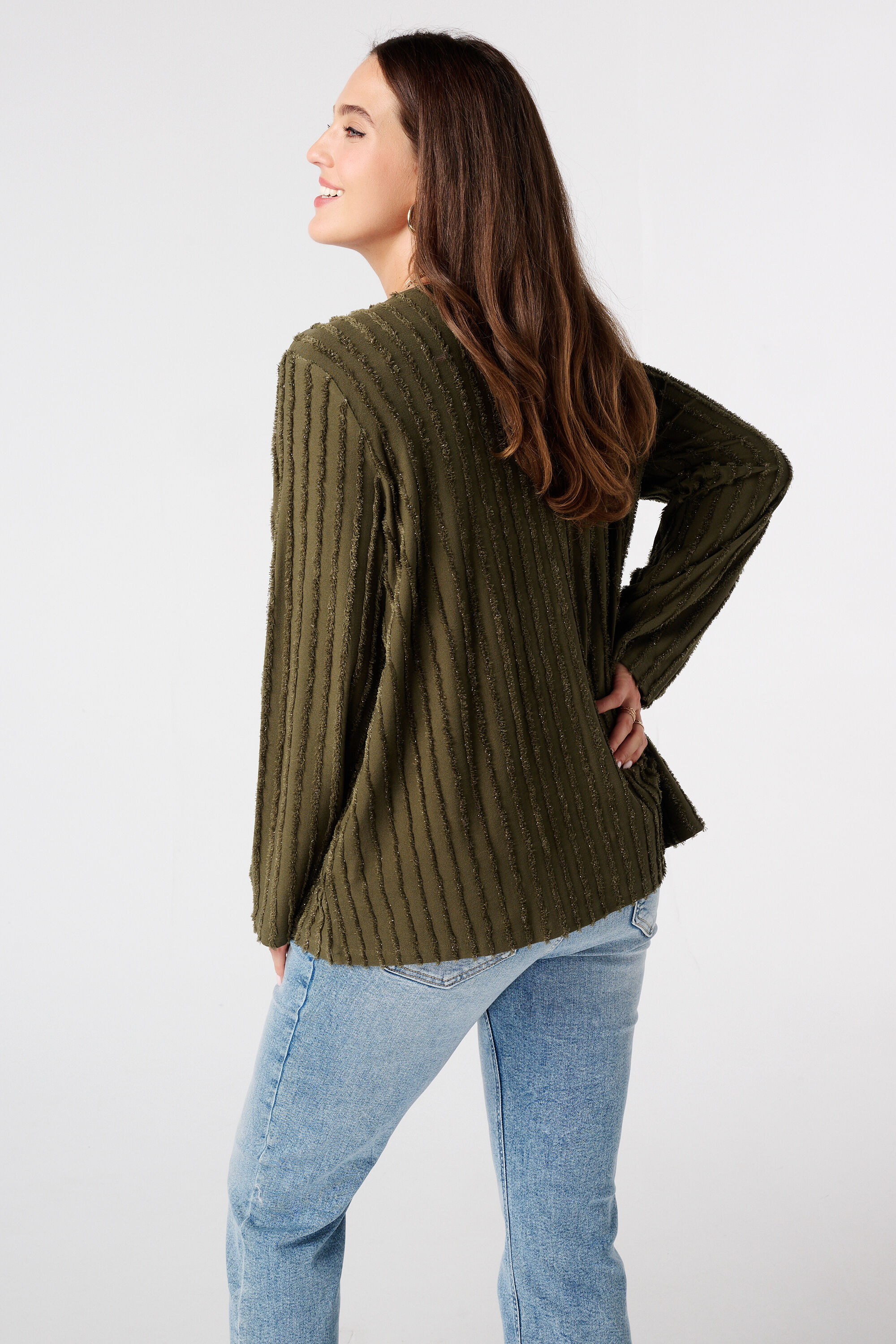 Top met franje structuur image number 3