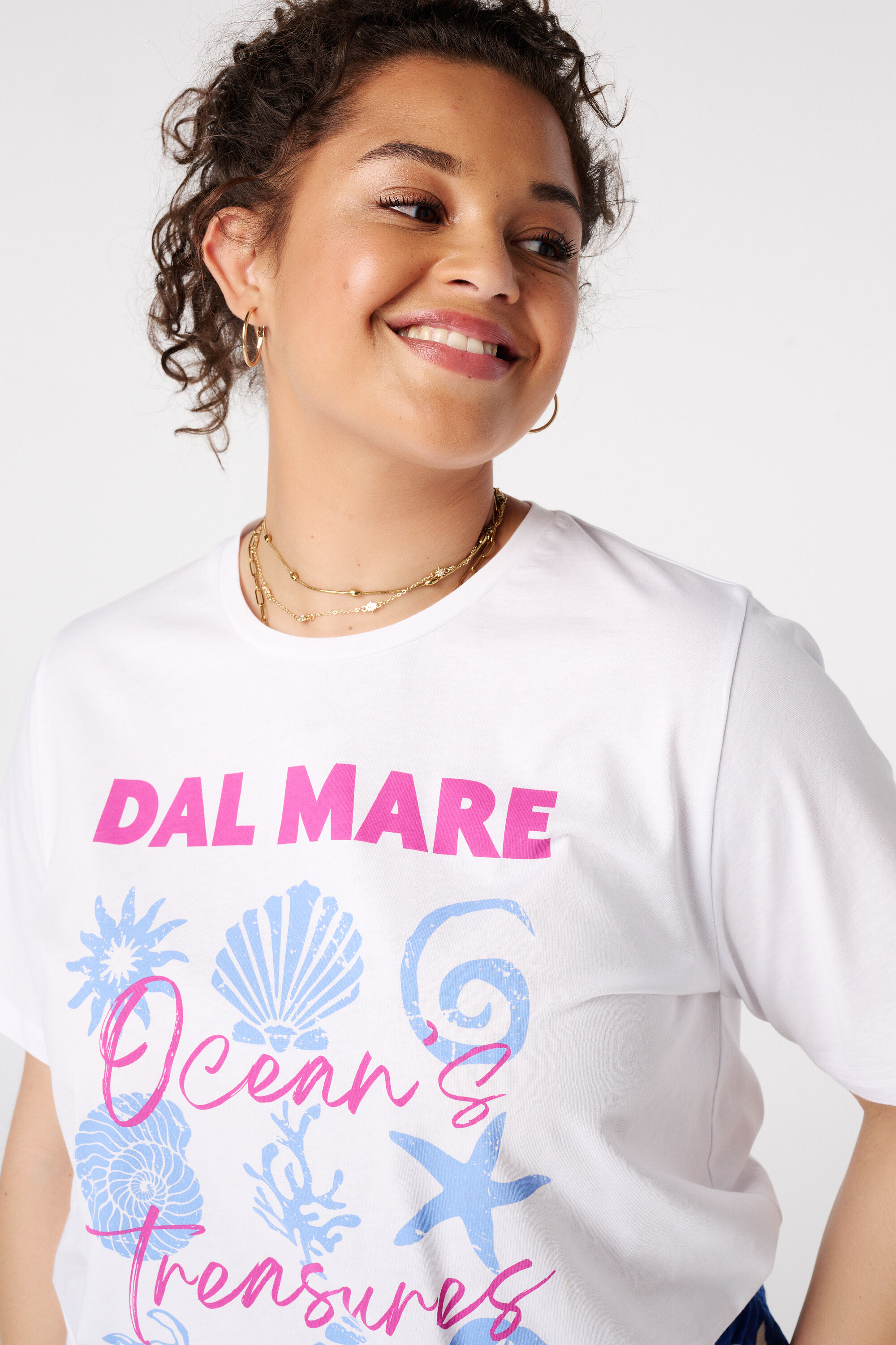 T-shirt met print image number 4