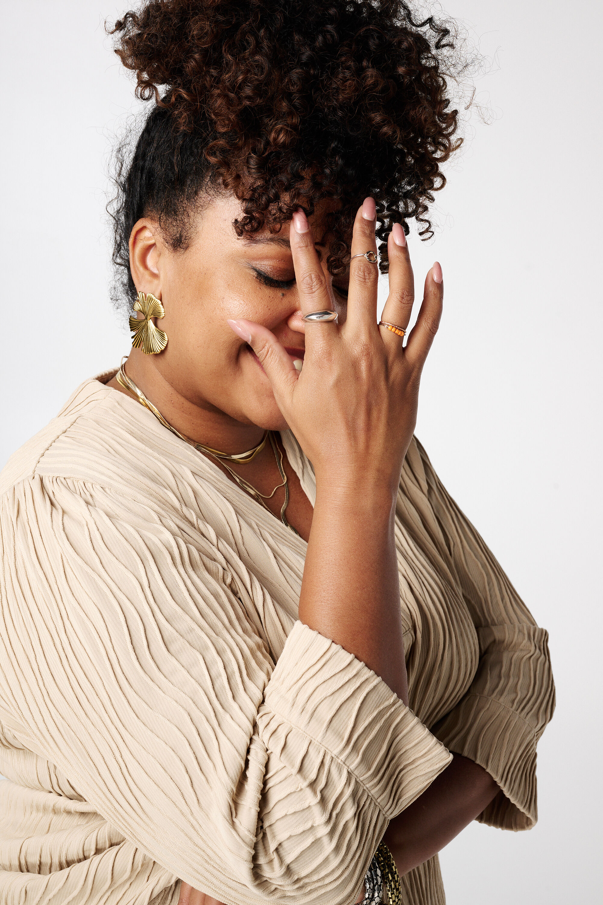 Top met golfende structuur image number 4