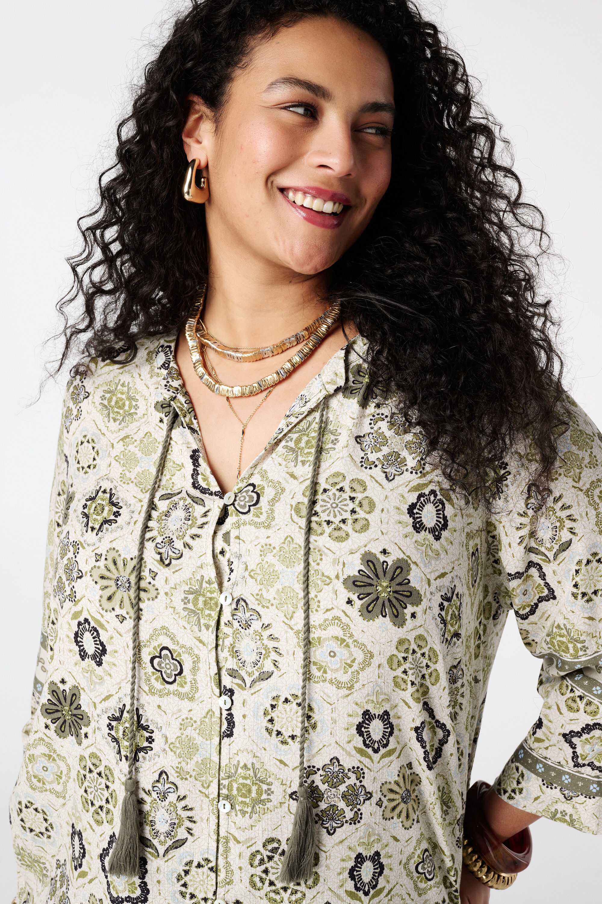 Blouse met knoopsluiting image number 4