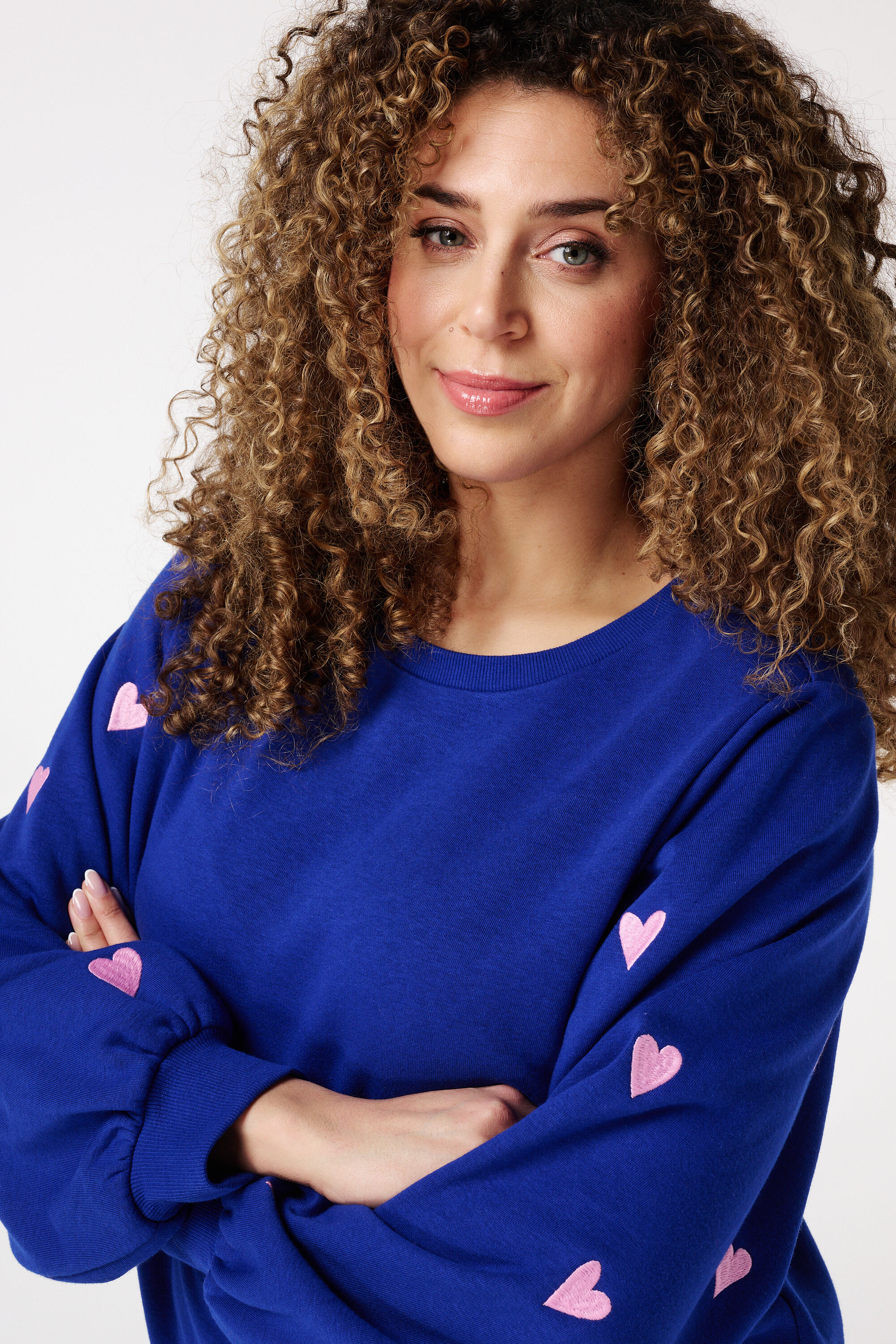 Trui met hartjes mouwen image number 4
