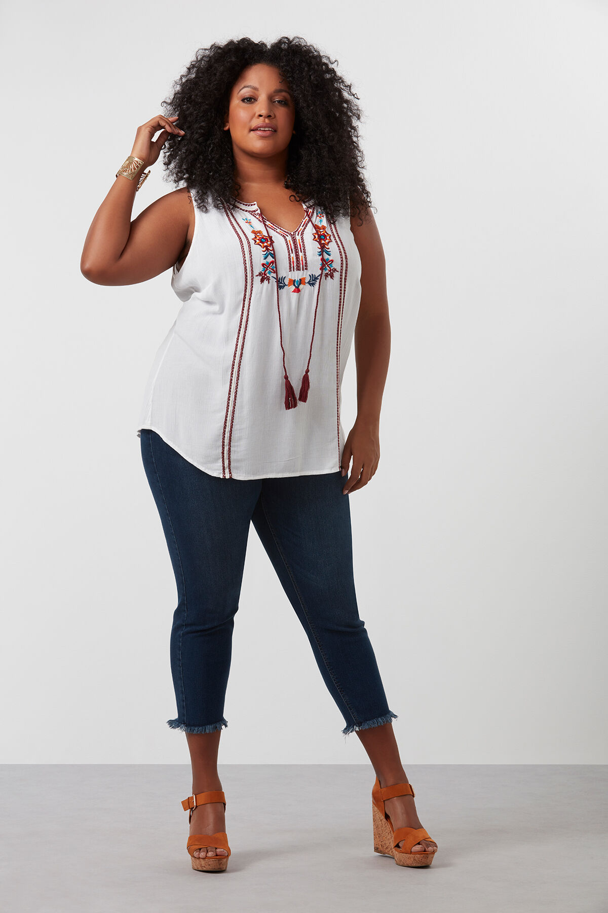 Mouwloze blouse image number 3