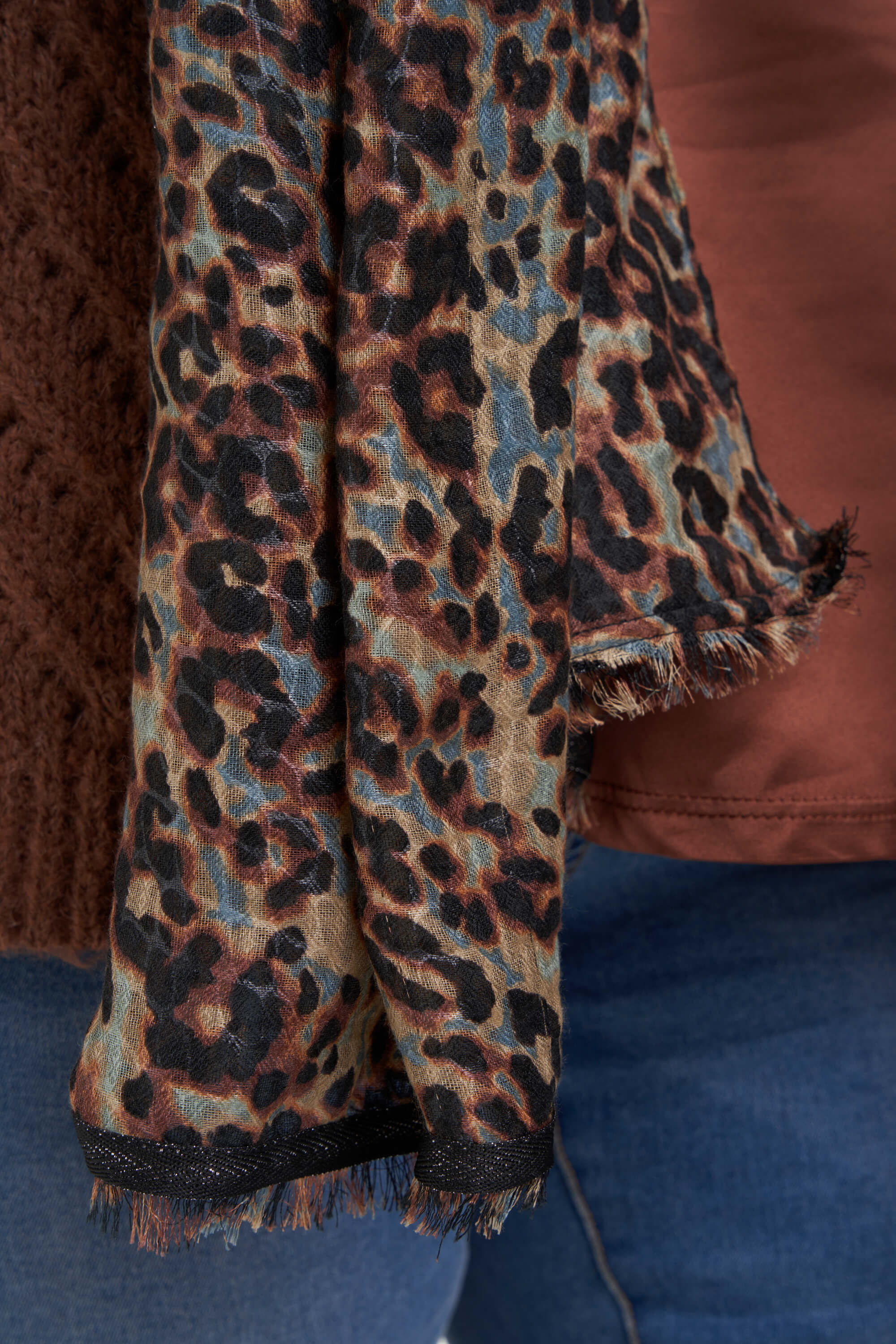 Sjaal met print image number 1