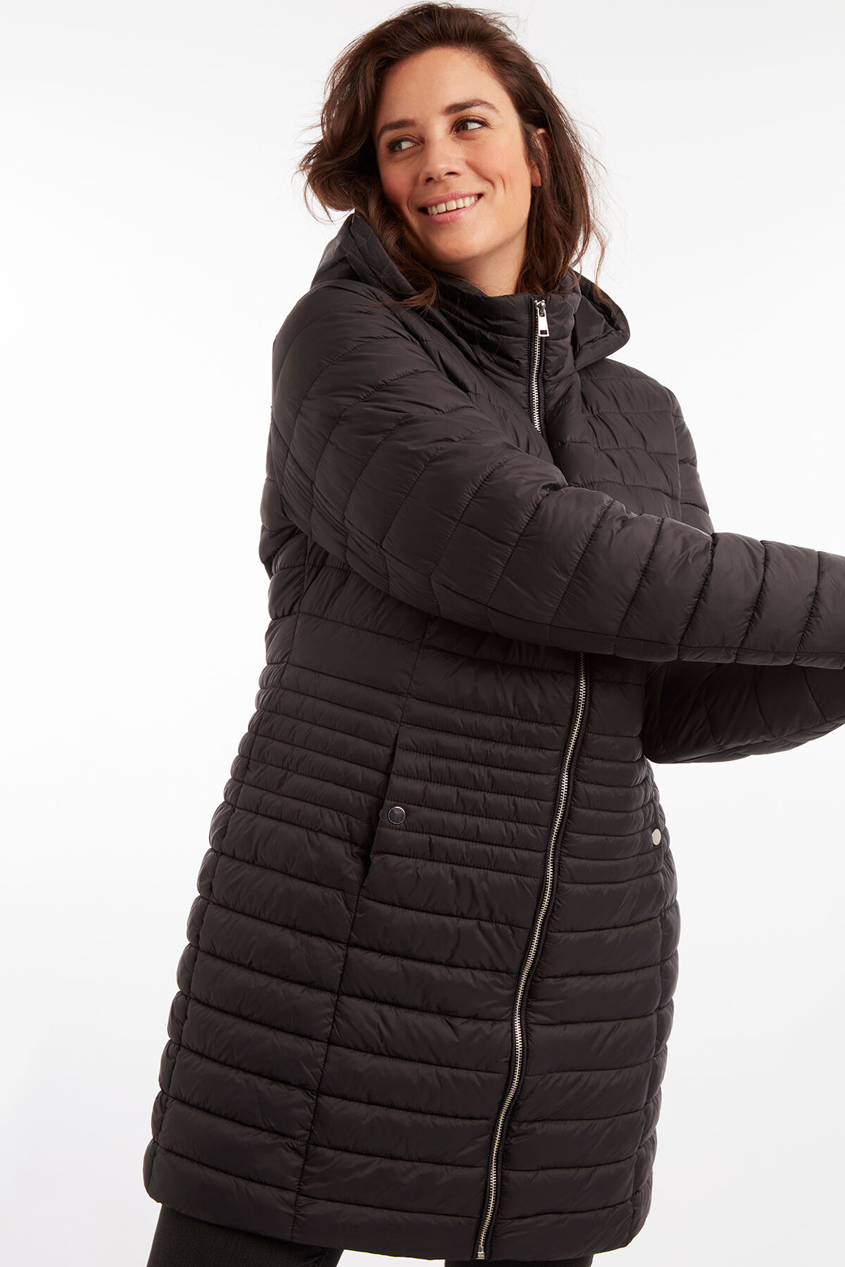 Licht gewatteerde parka image number 4