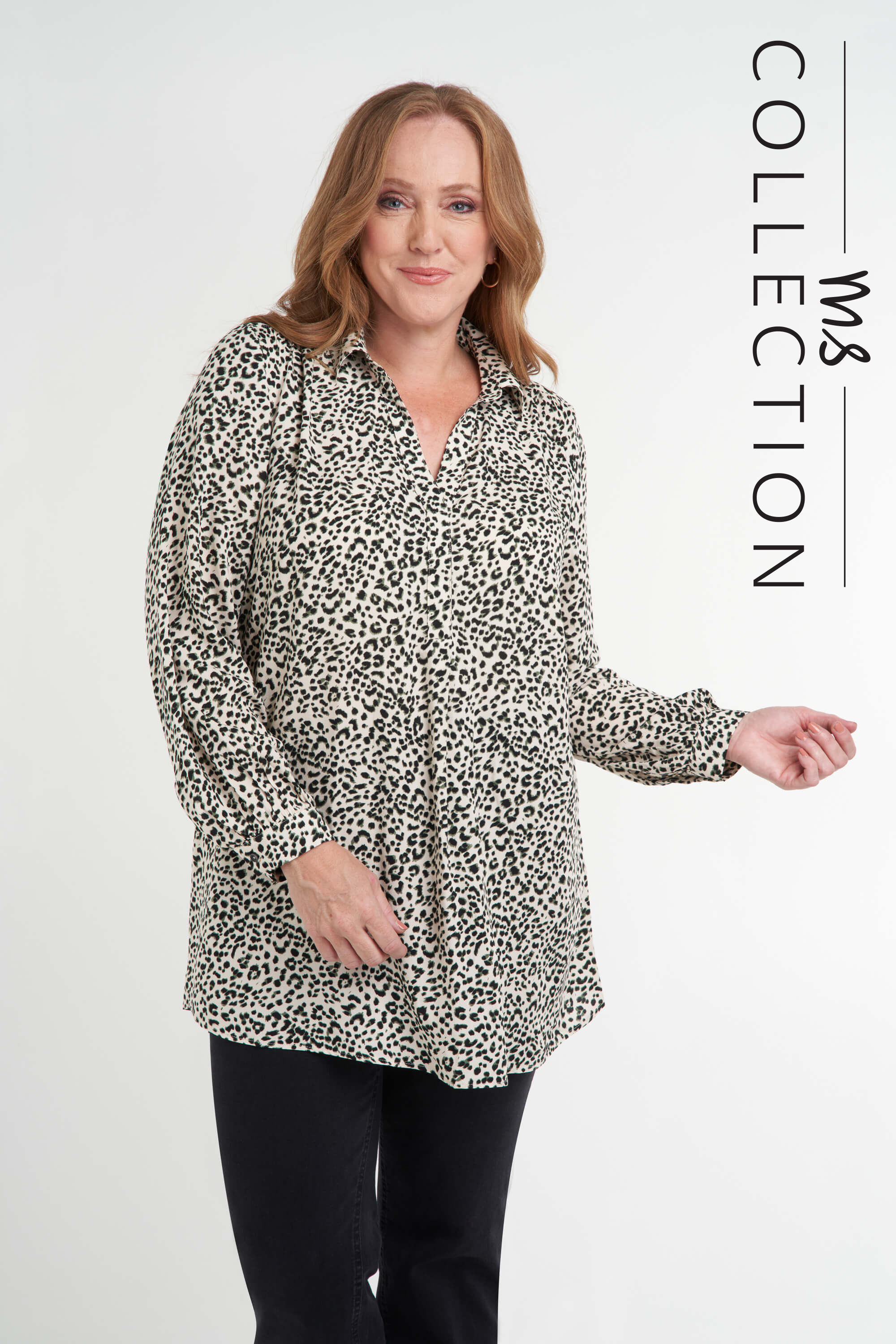 Blouse met print image number 0