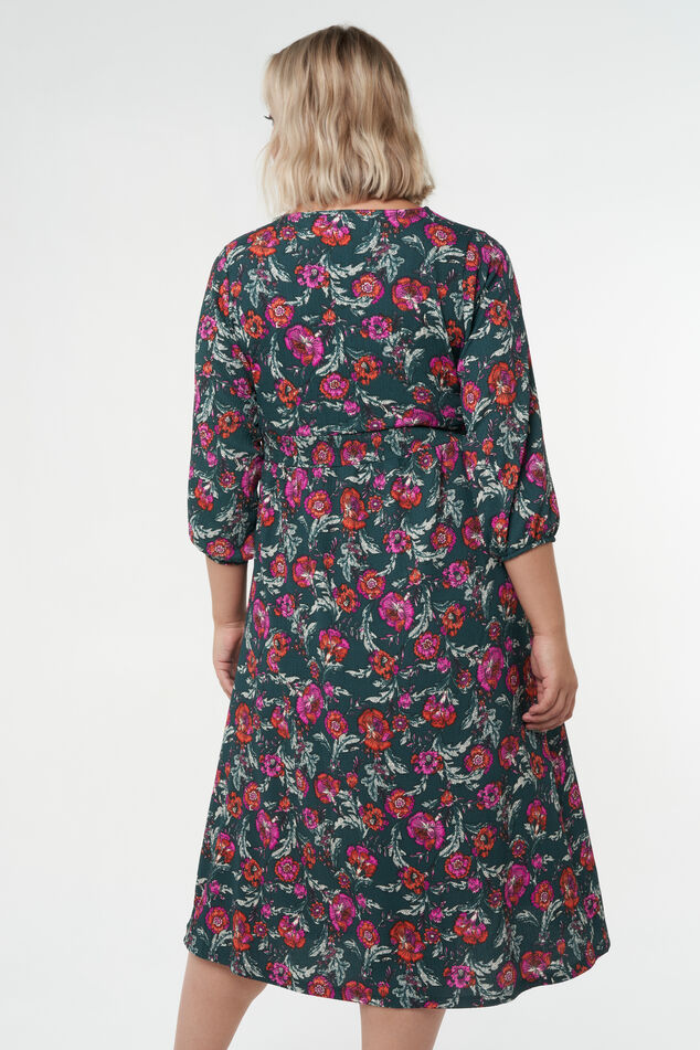 Maxi jurk met bloemenprint image 4