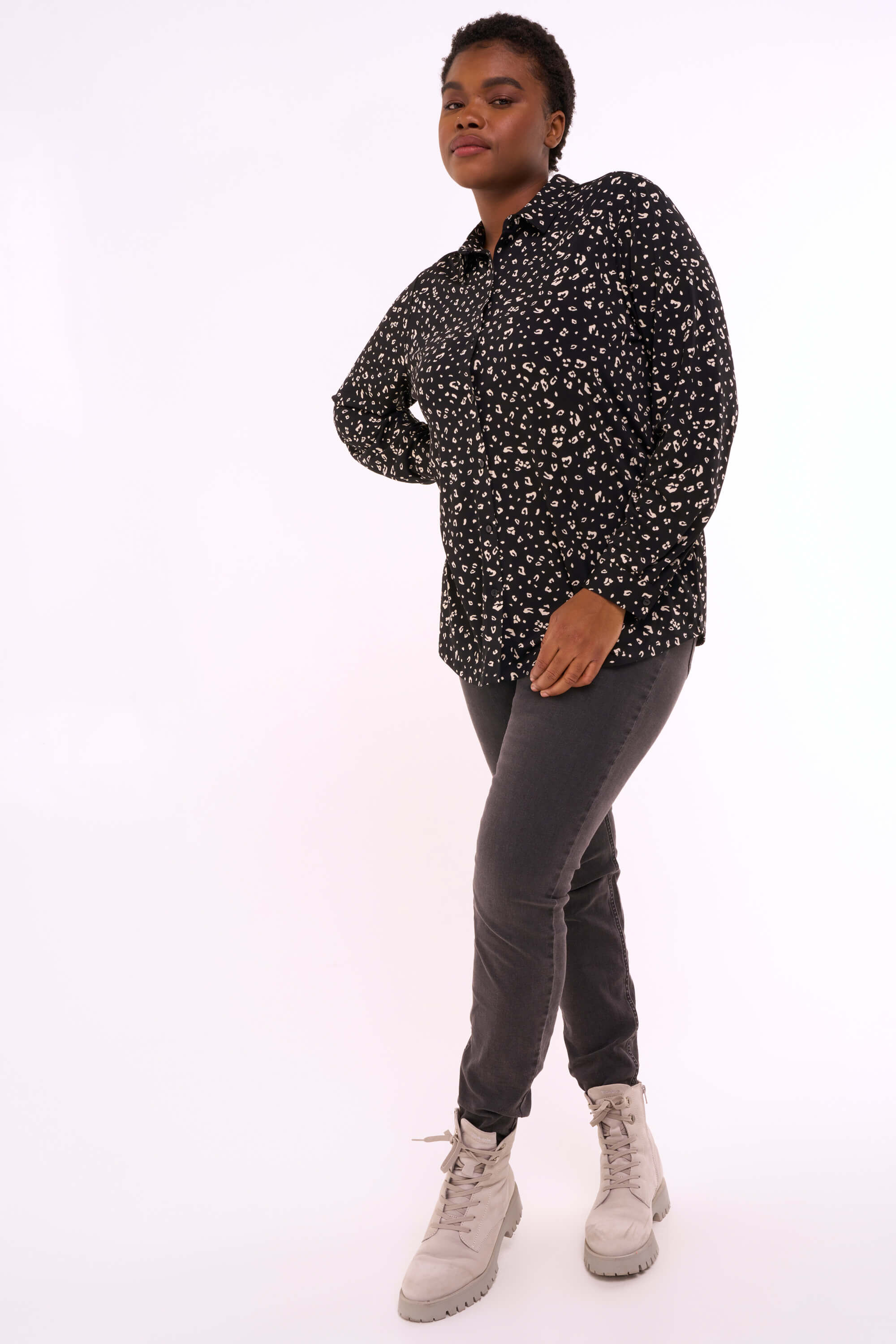 Blouse met print image number 5