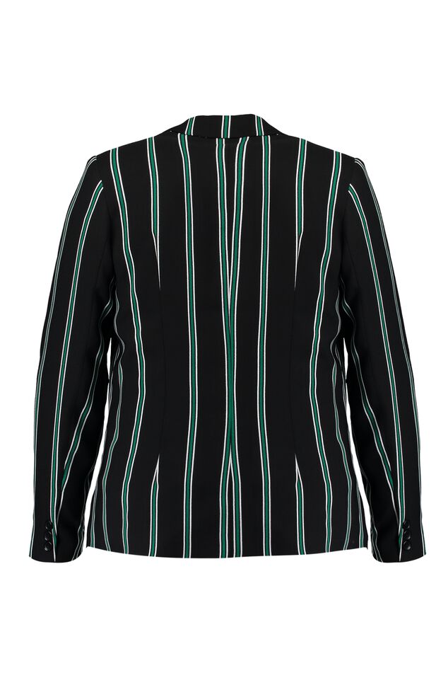 Gestreepte blazer image number 2