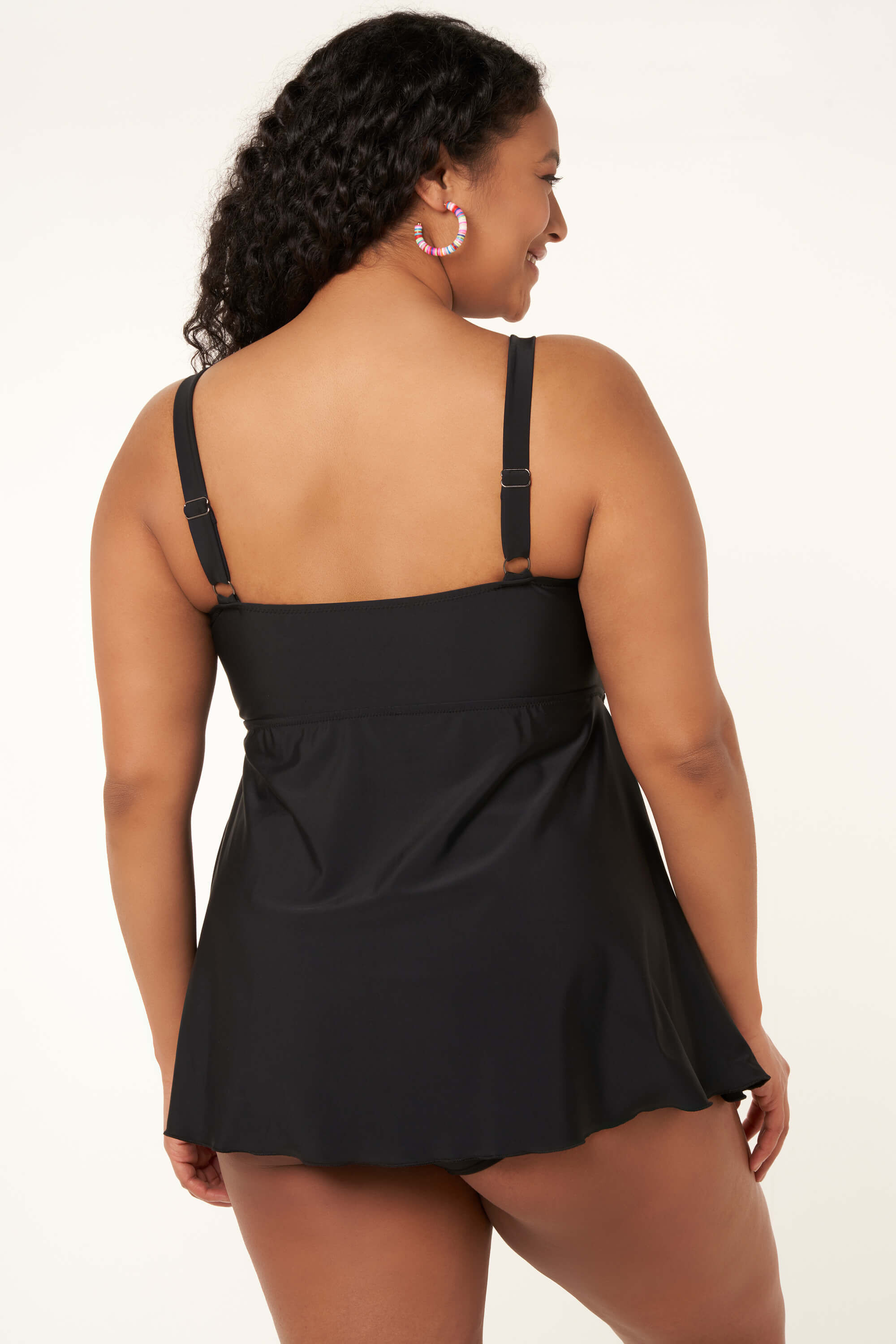 Tankini top zwart image number 4