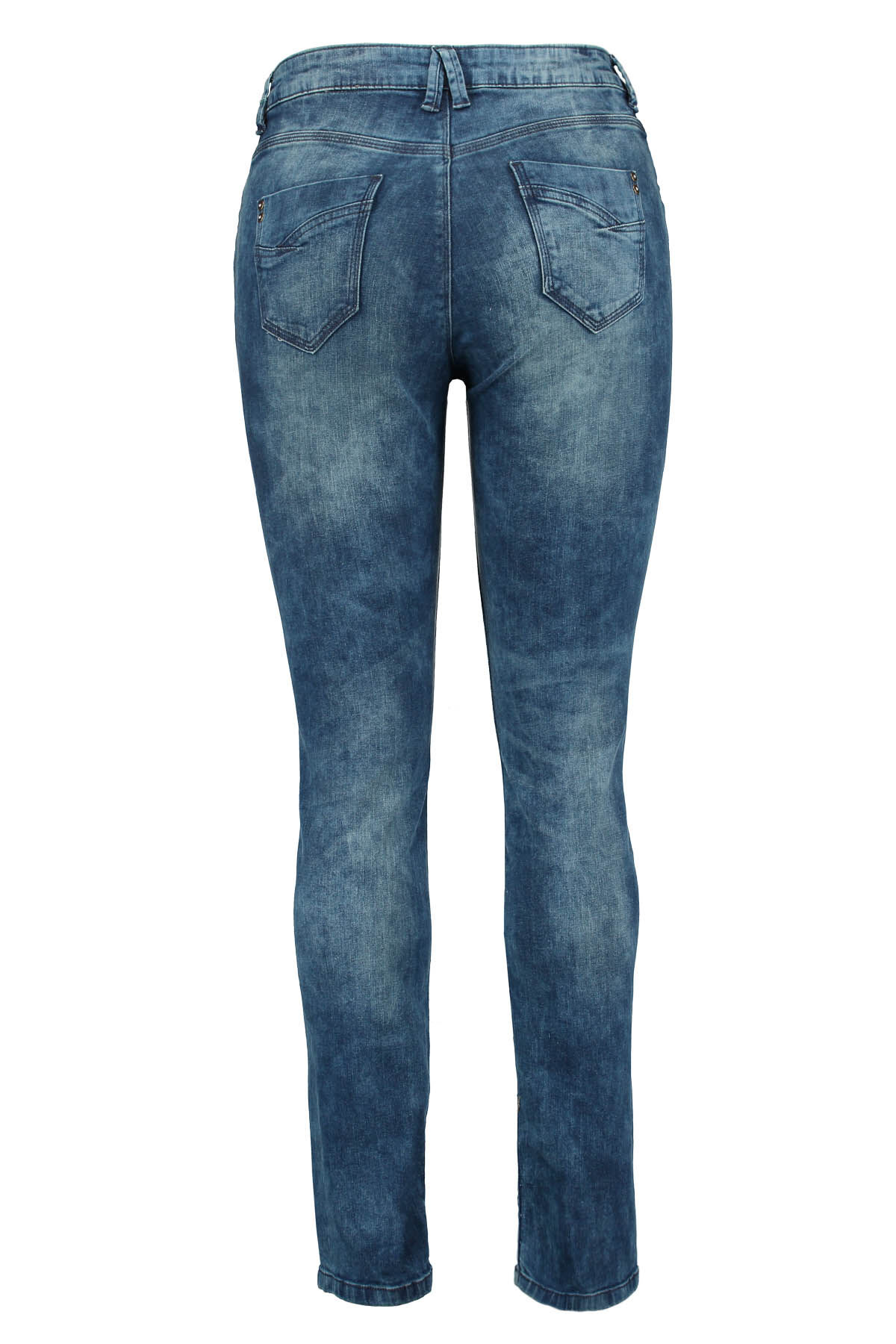 Jeans met glitterstreep image number 2