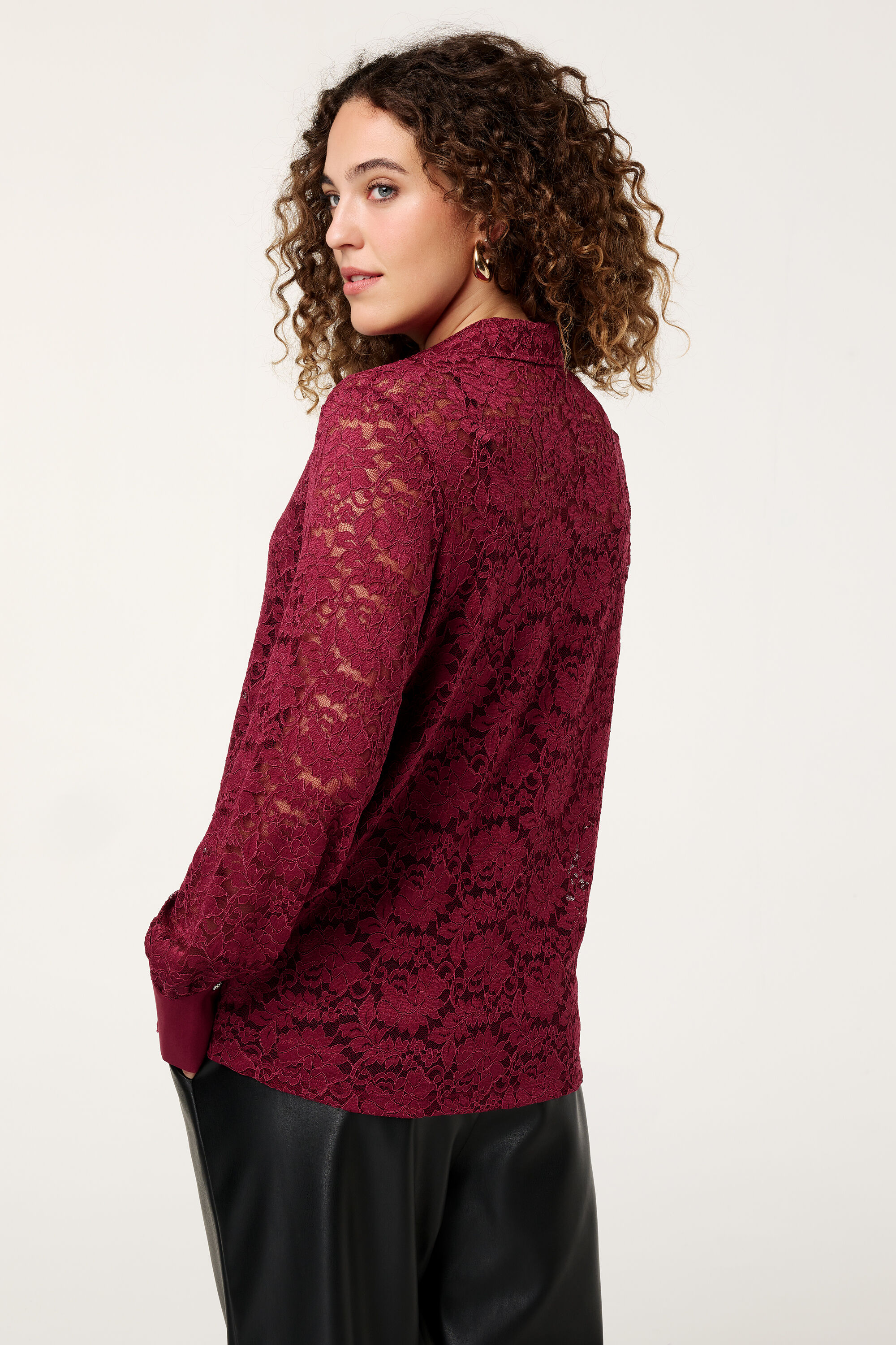 Blouse met kant image number 3