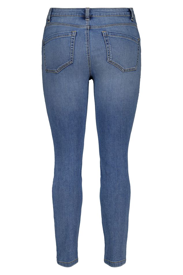 Slim leg jeans IRIS met stretch image number 2