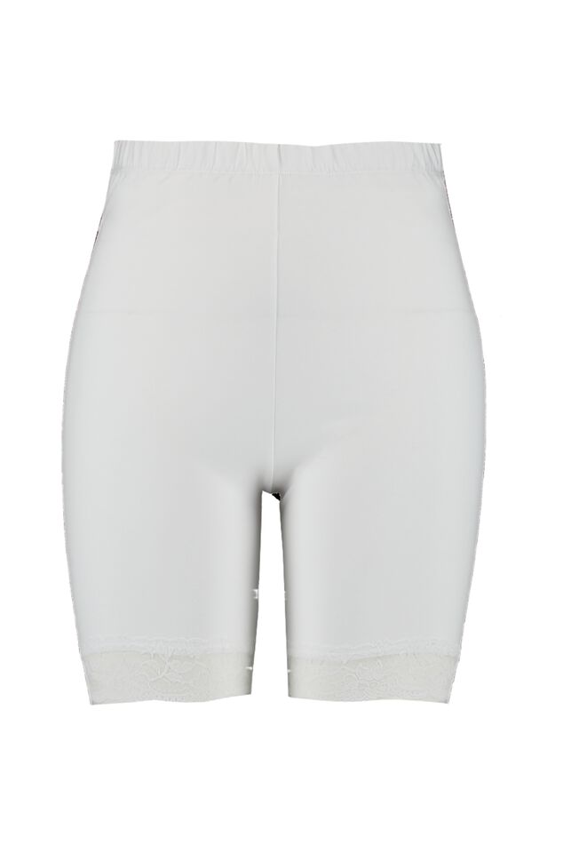 Korte legging met kant image number 1