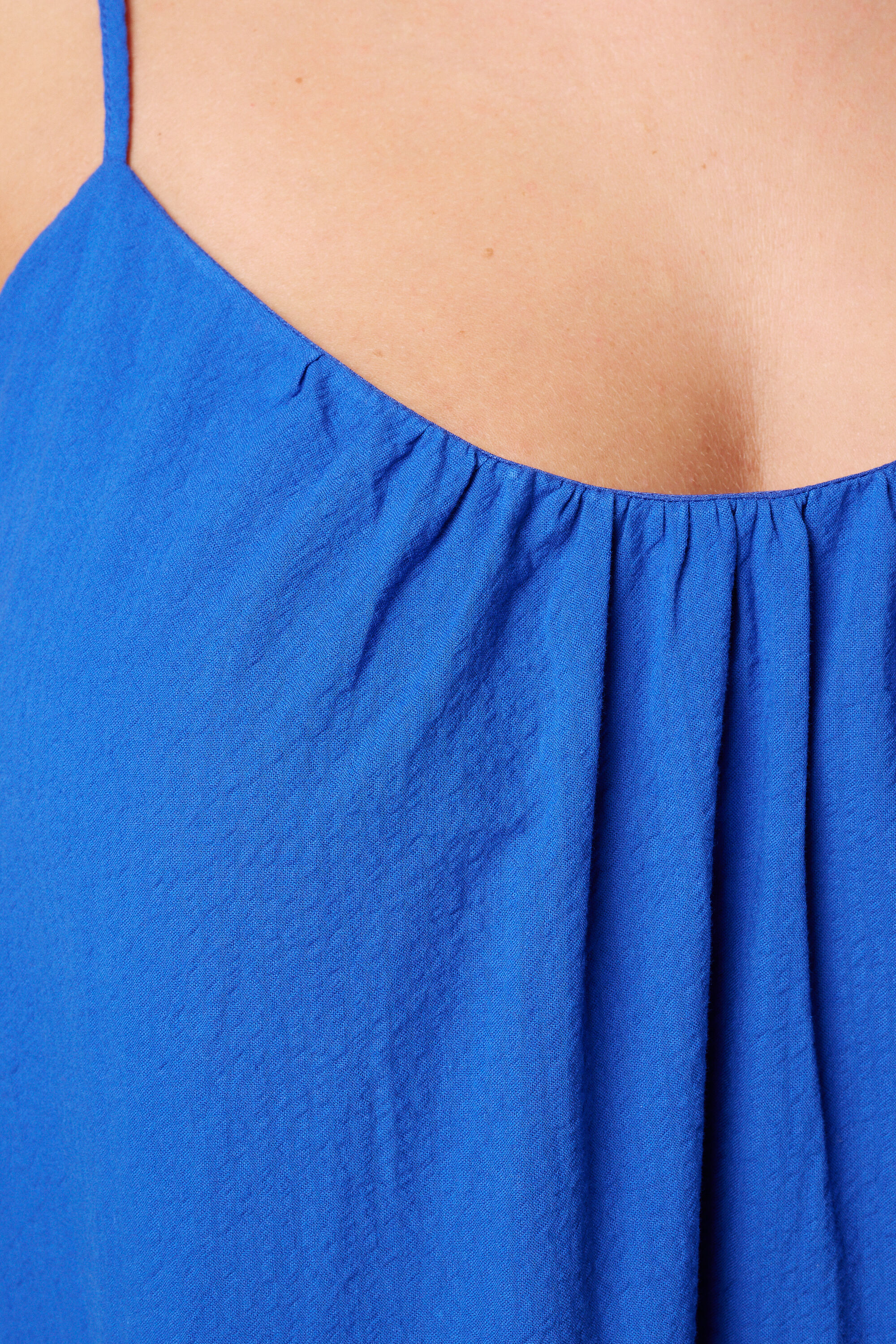 Maxi jurk met spaghettibandjes image number 6