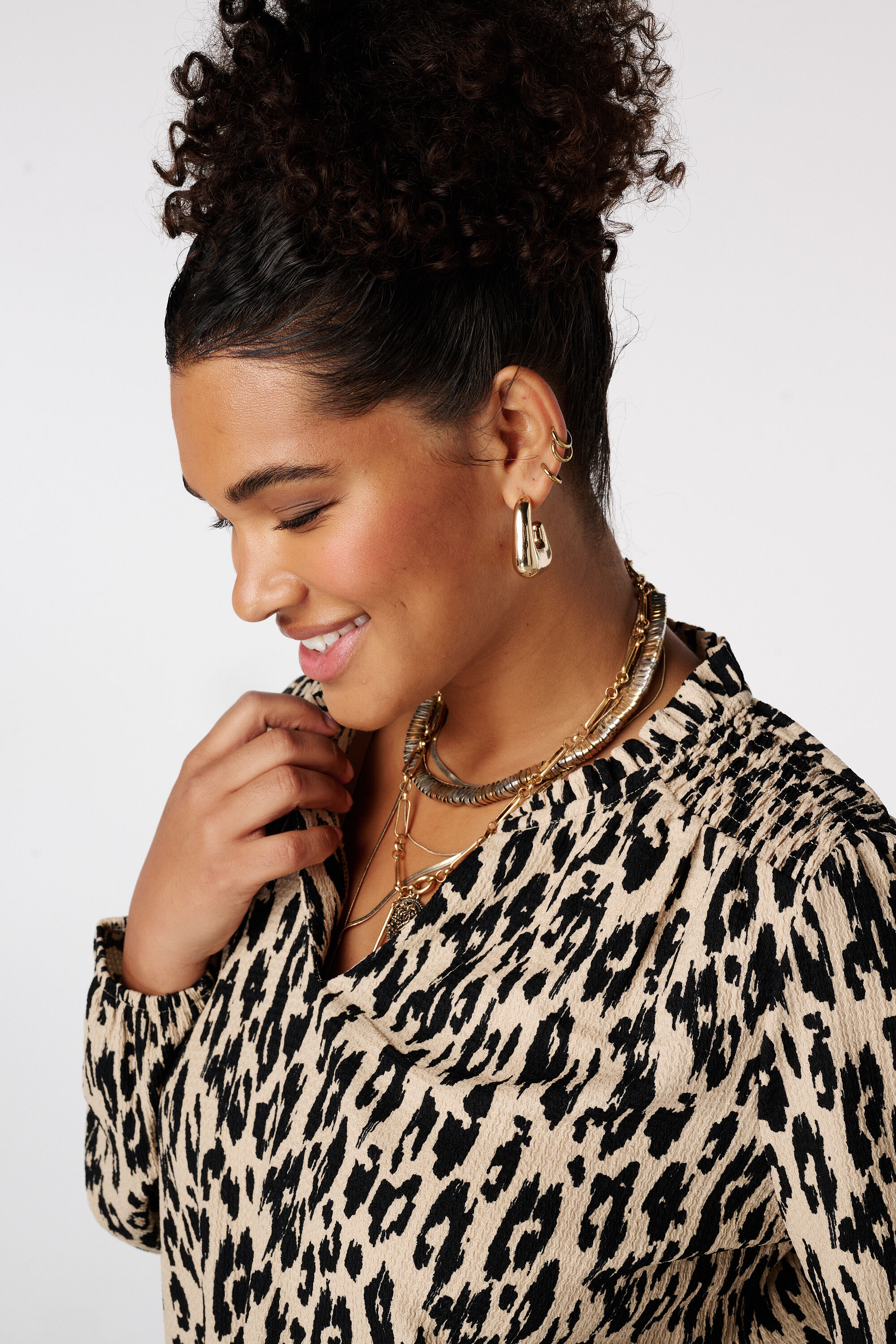 Top met ruffles image number 4