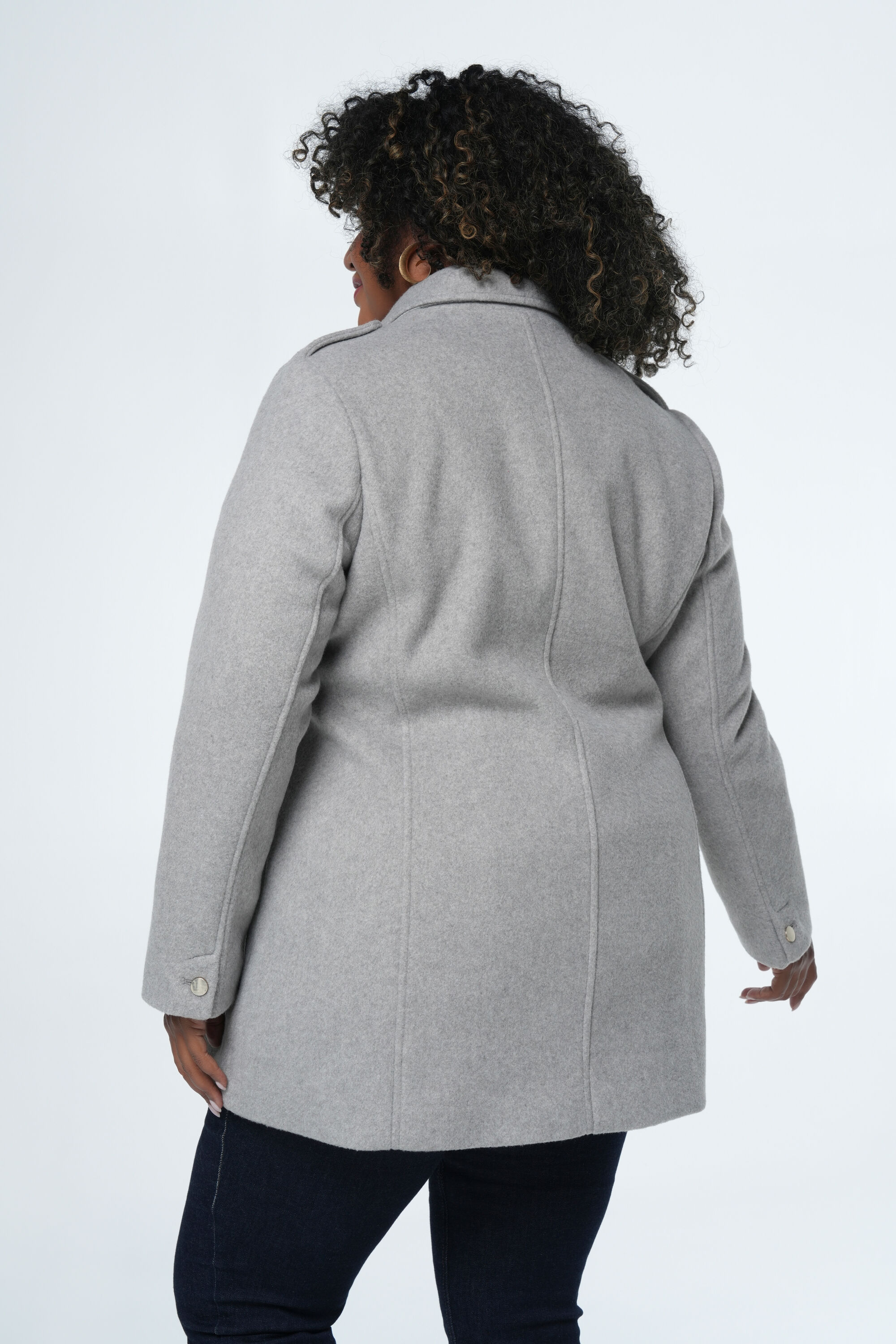 Jas met zilveren details image number 3