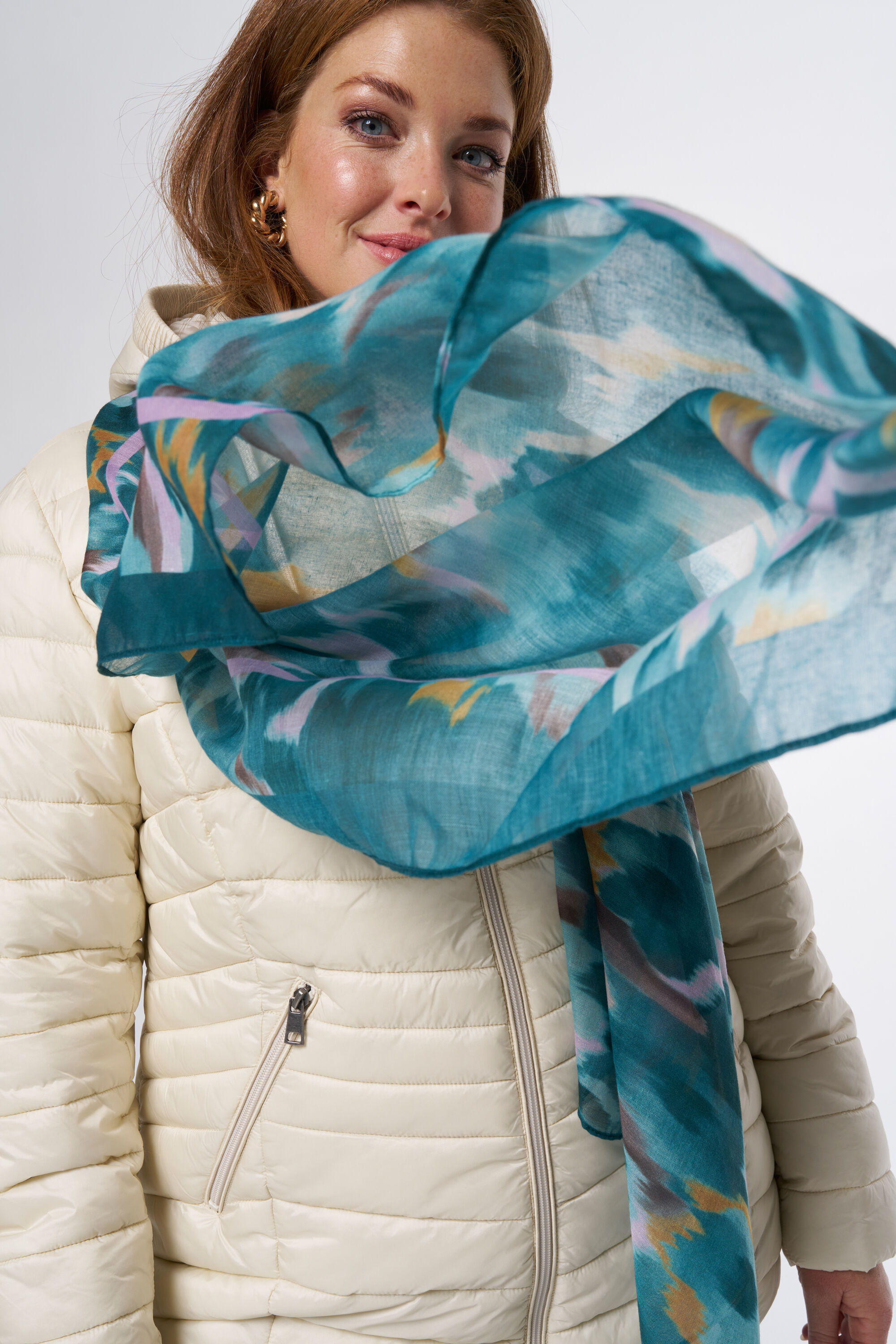 Sjaal met print image number 2