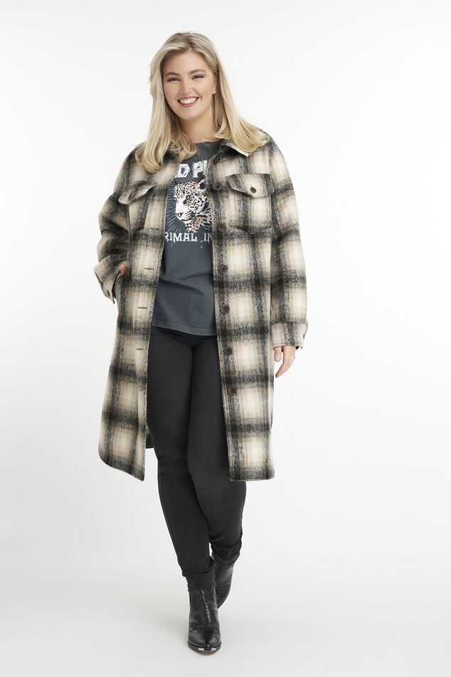 Geruite jas image number 4